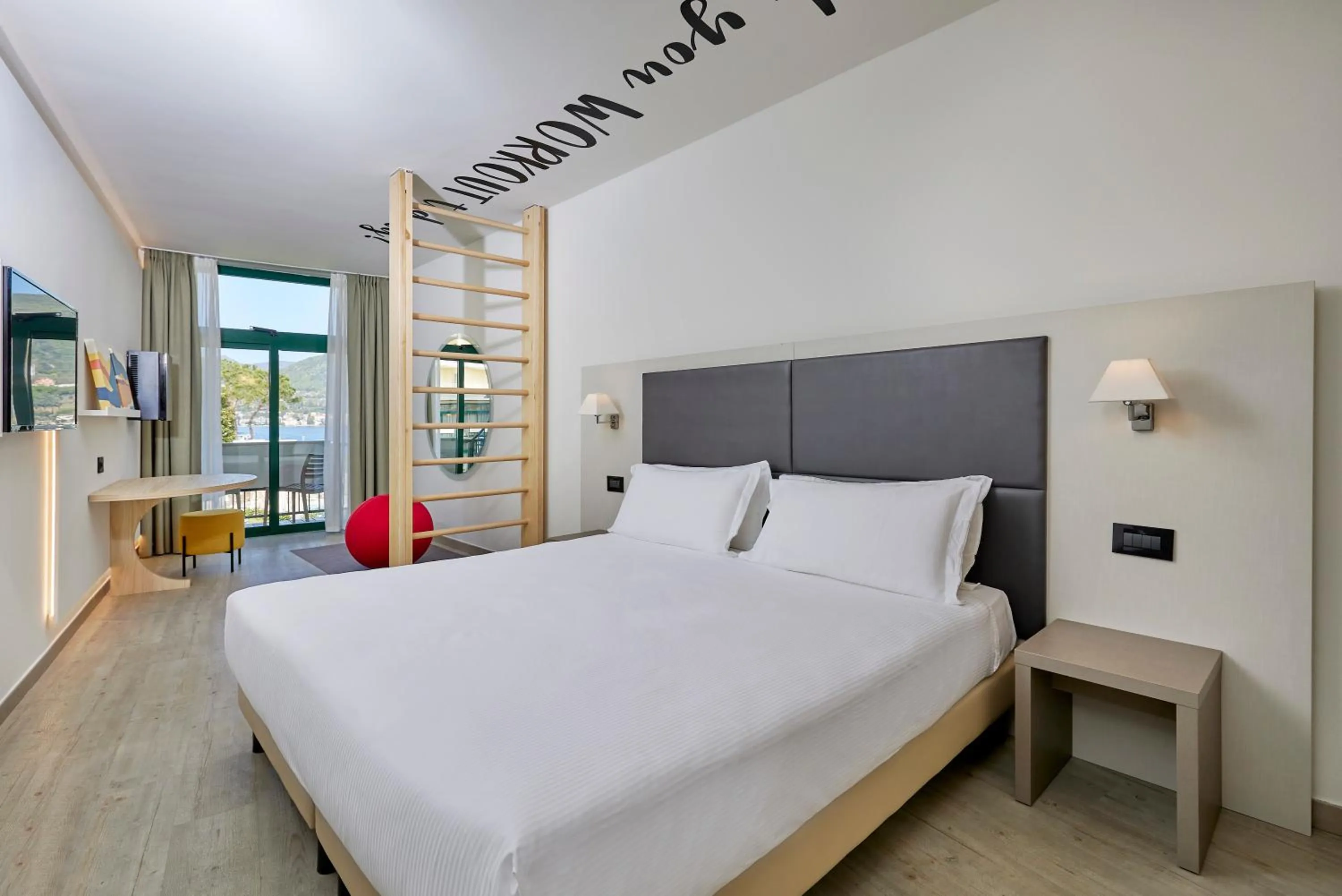 Bedroom, Bed in Park Hotel Casimiro