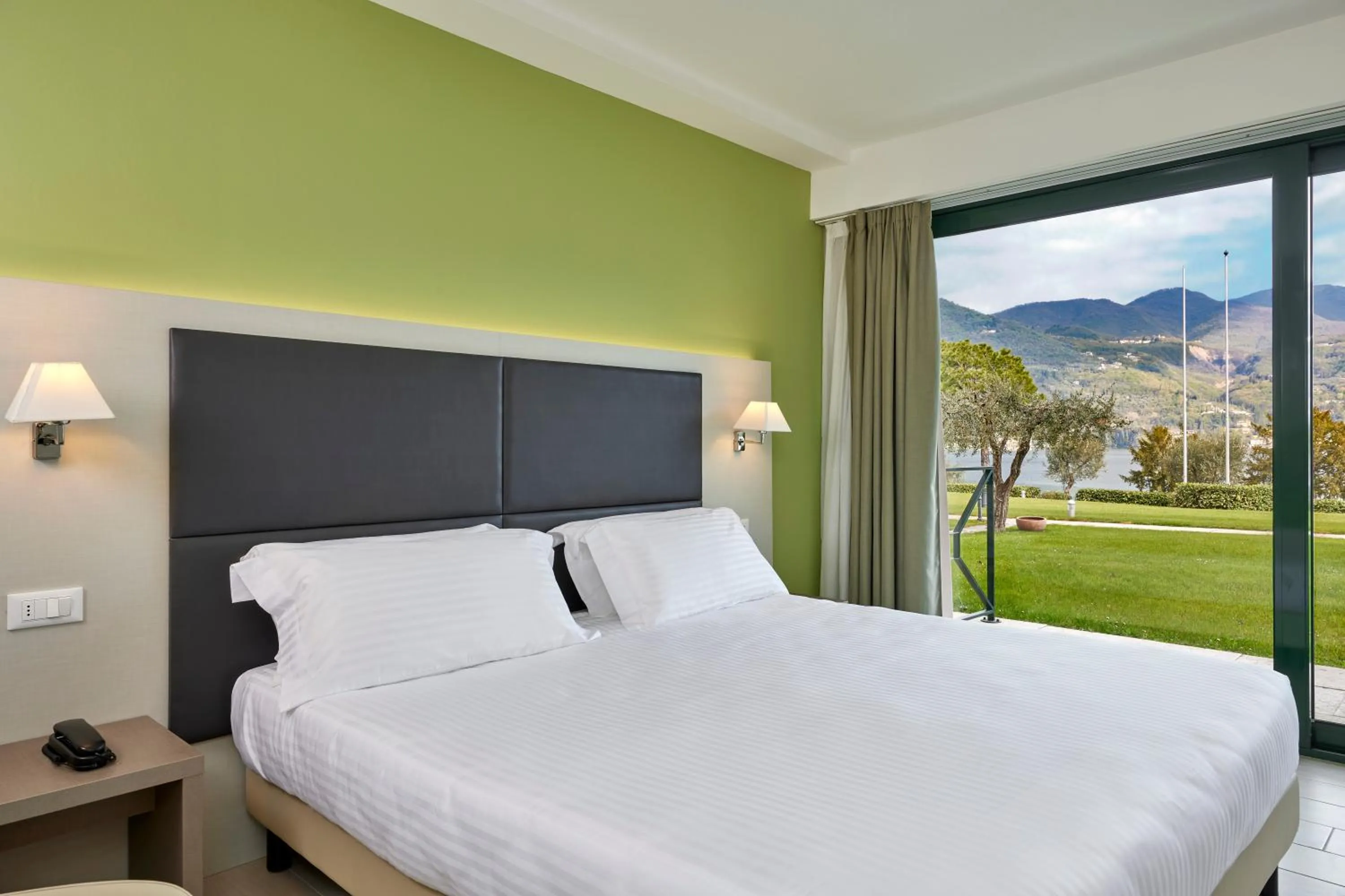 Bedroom, Bed in Park Hotel Casimiro