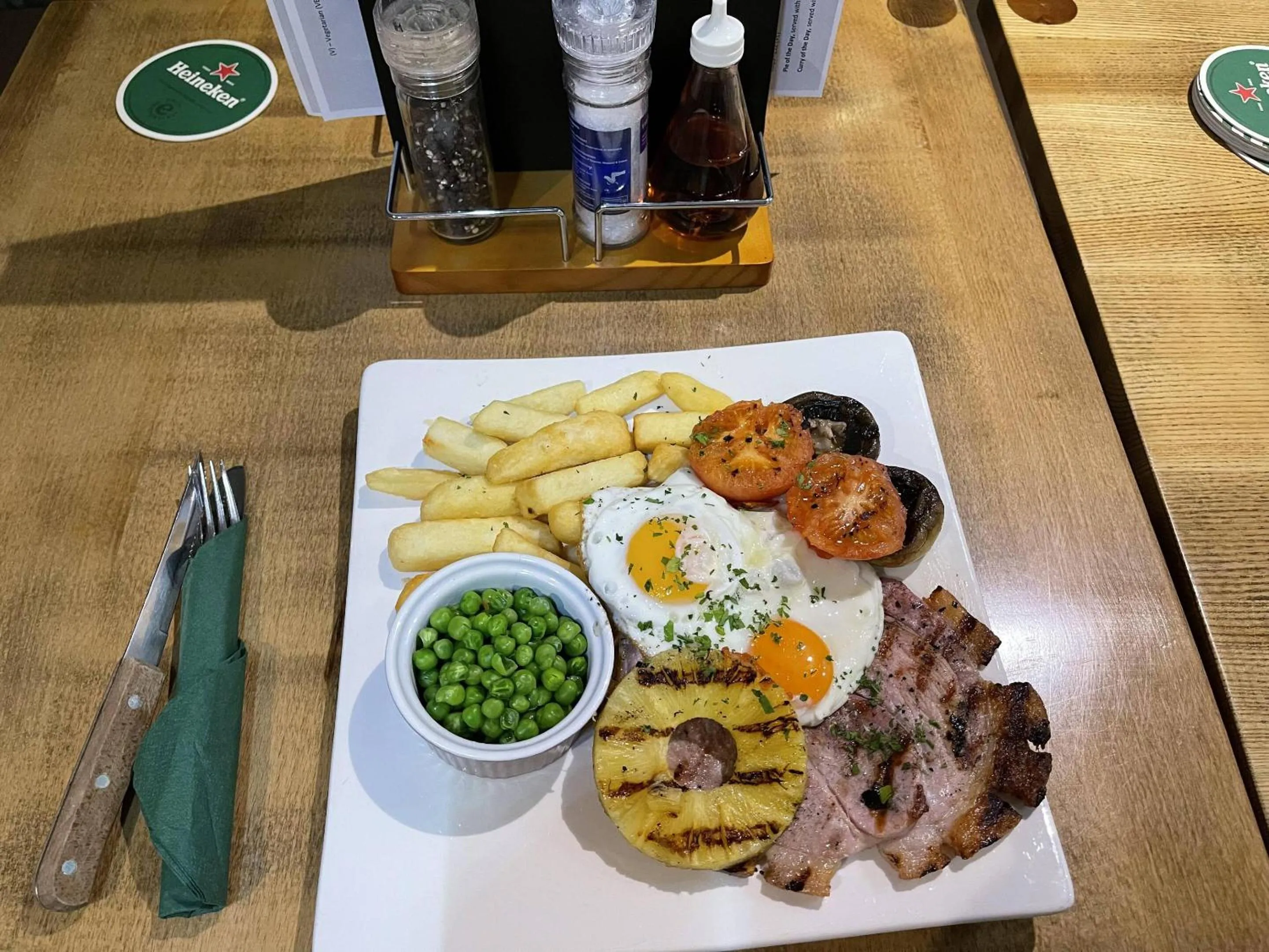 Dining area in The Bull Hotel