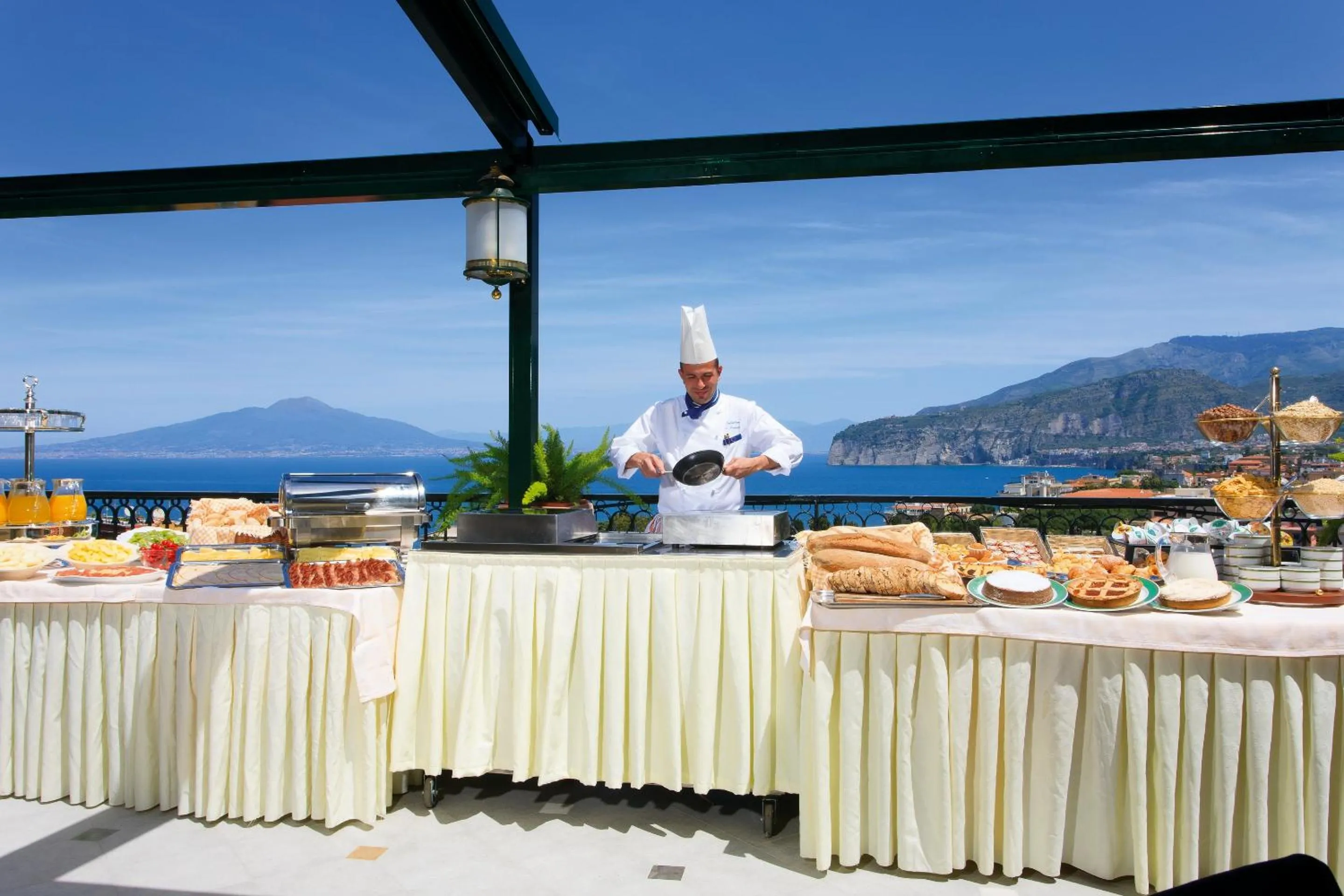 City view in Grand Hotel Capodimonte