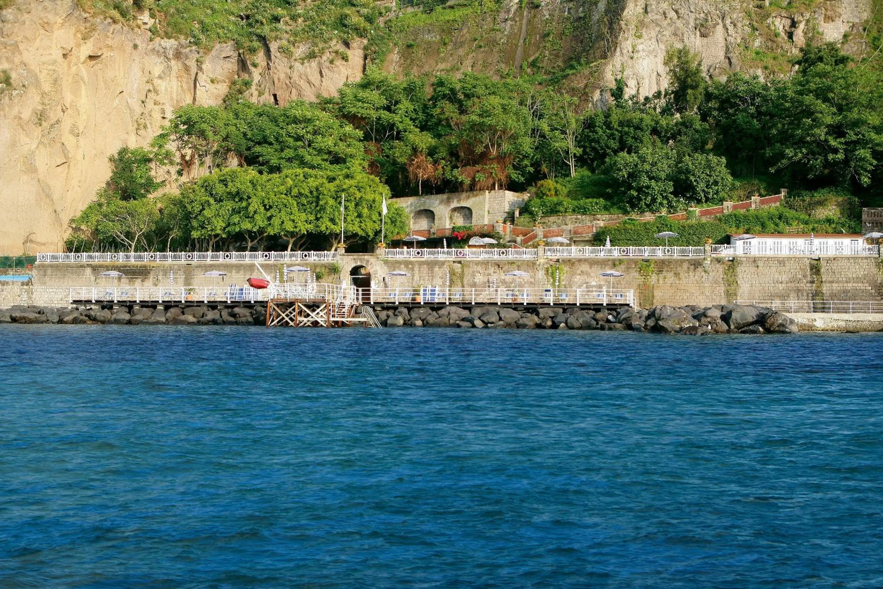 Beach in Grand Hotel Royal
