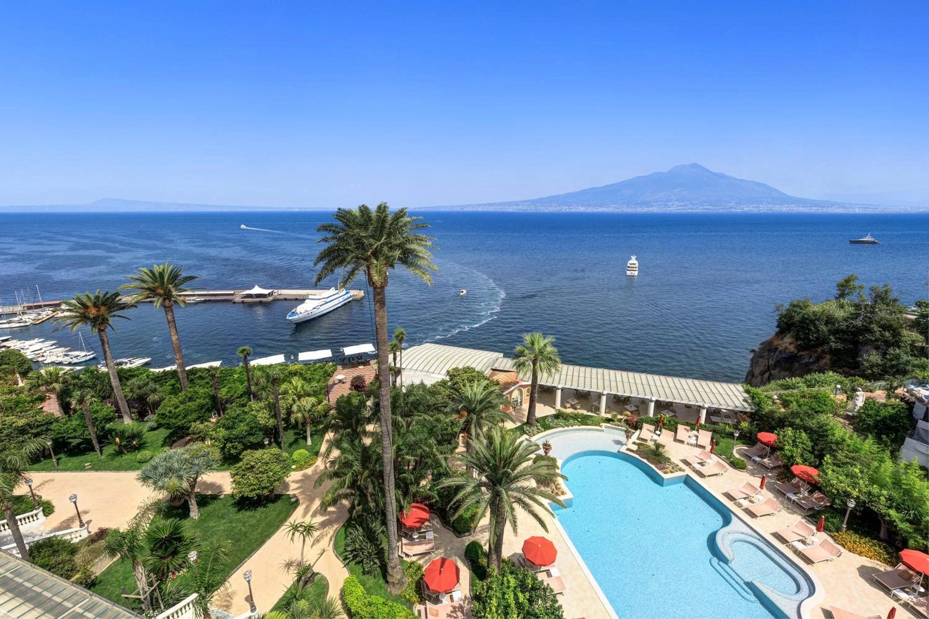 Sea view in Grand Hotel Royal