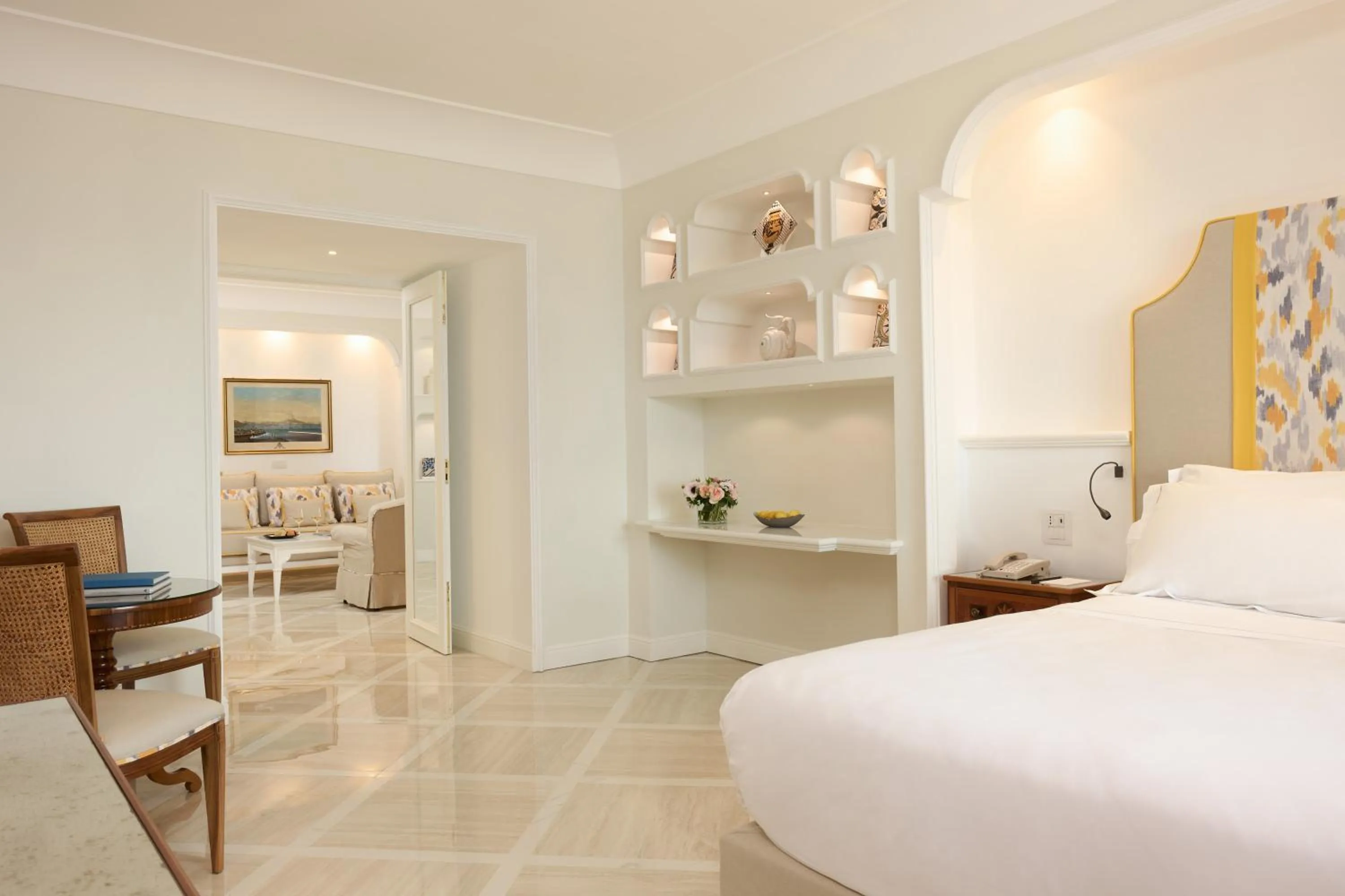 Decorative detail, Bed in Grand Hotel Royal