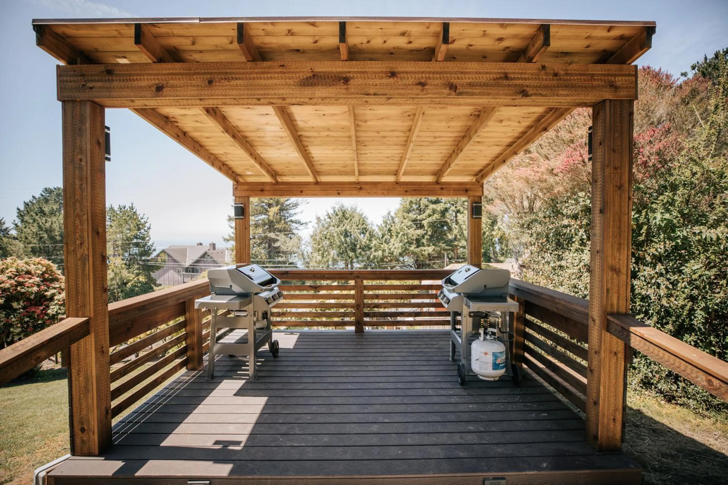 BBQ facilities in View Crest Lodge