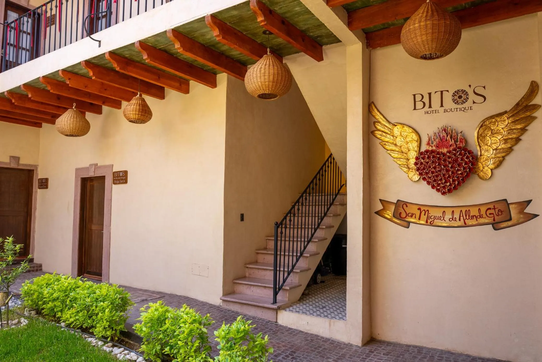 Facade/entrance in Bito's Hotel Boutique
