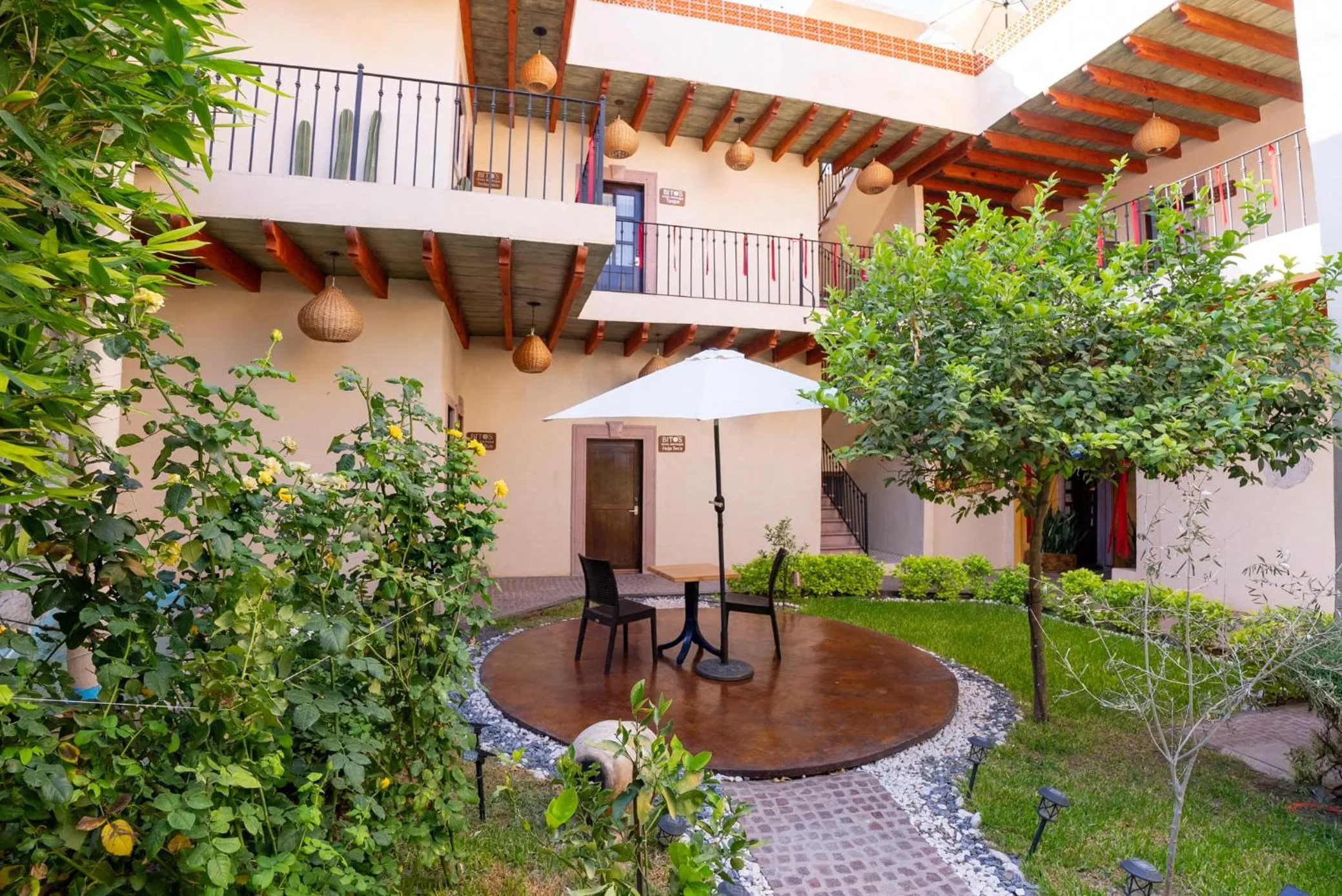 Property building in Bito's Hotel Boutique