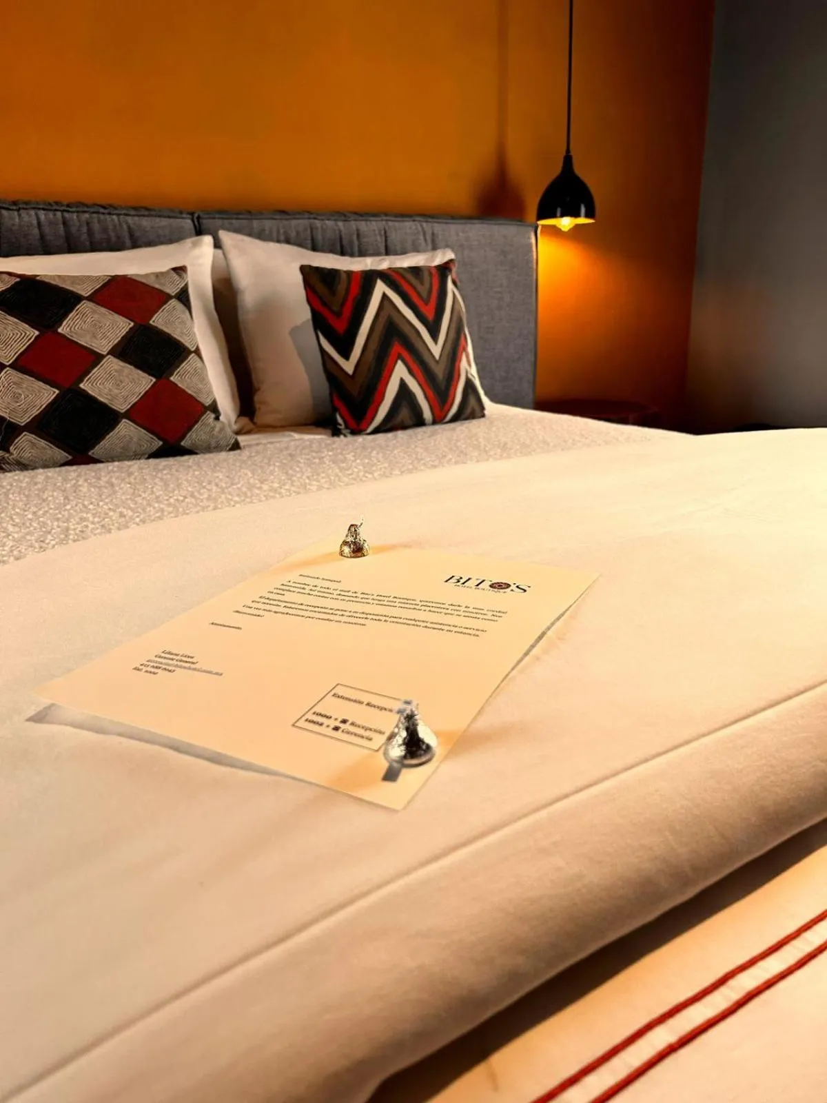 Bed in Bito's Hotel Boutique