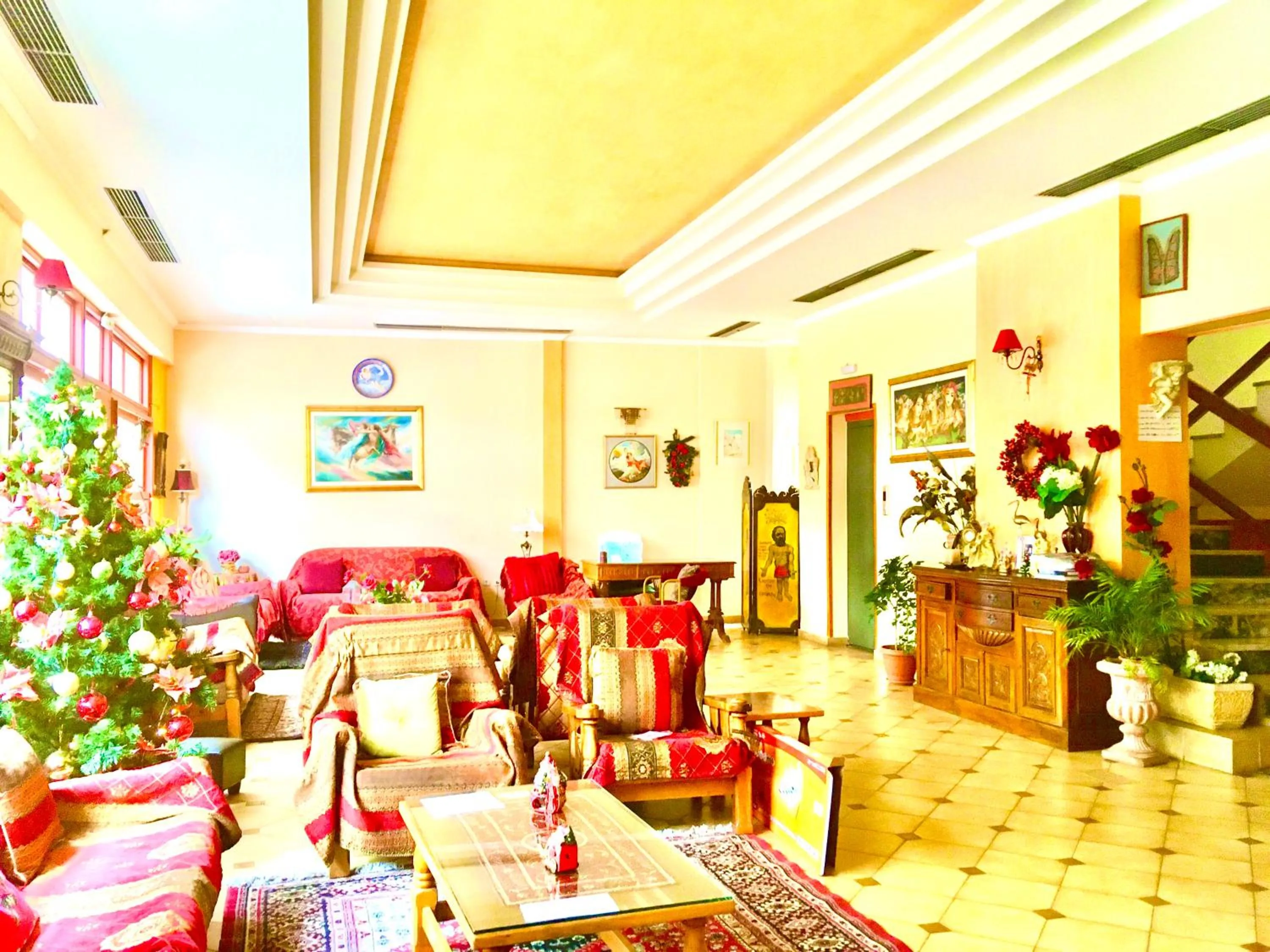 Lounge or bar in delphi aiolos center hotel panoramic view&yoga harmony hotel&rooms