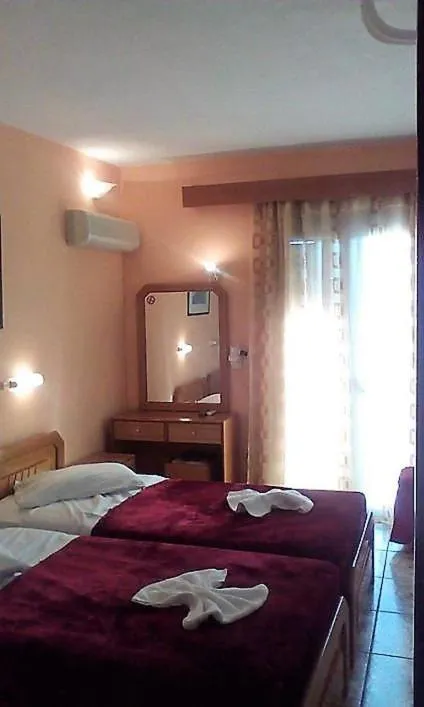 Bed in delphi aiolos center hotel panoramic view&yoga harmony hotel&rooms