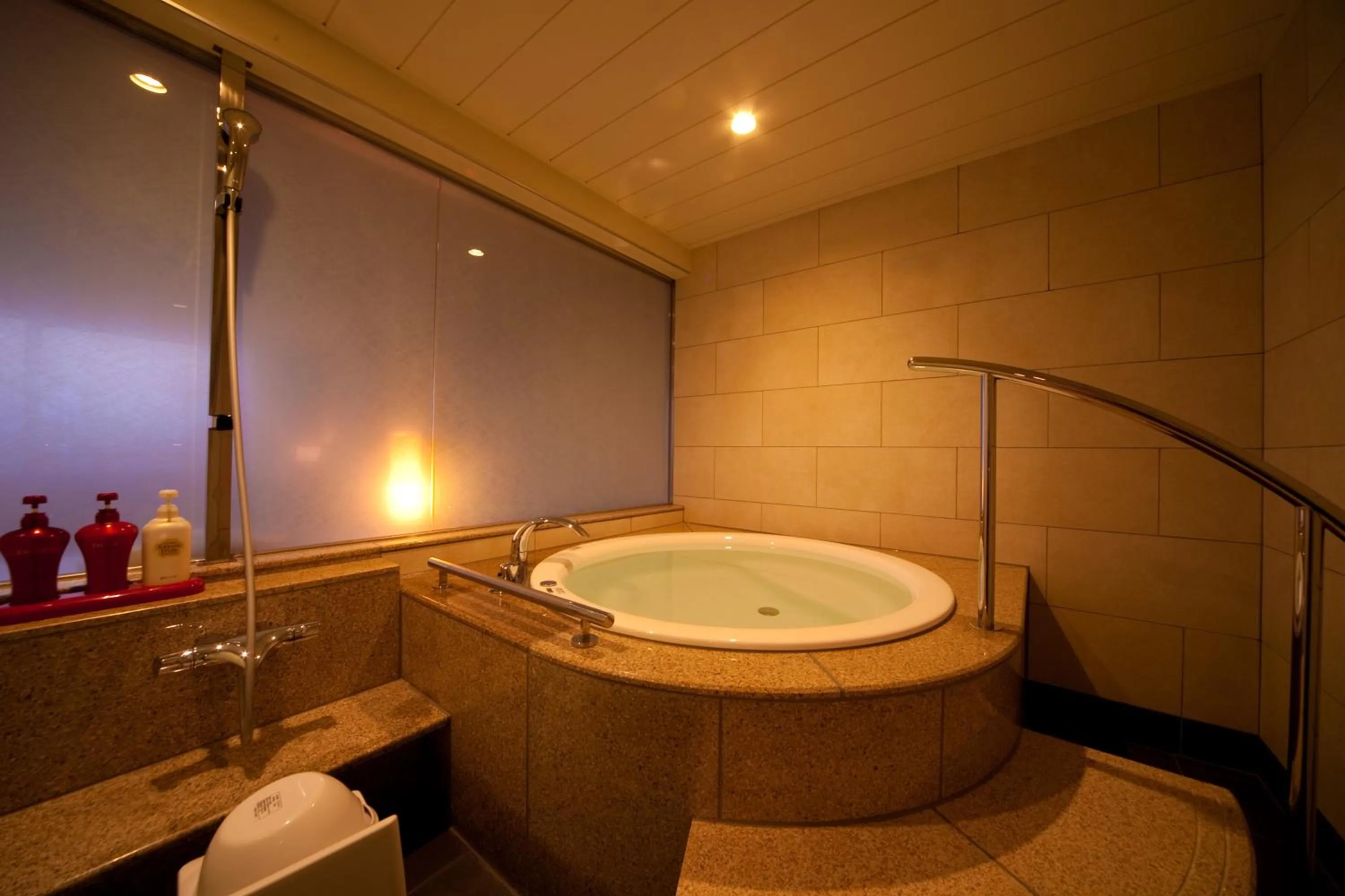 Hot Spring Bath in Kikunan Onsen Yubel Hotel