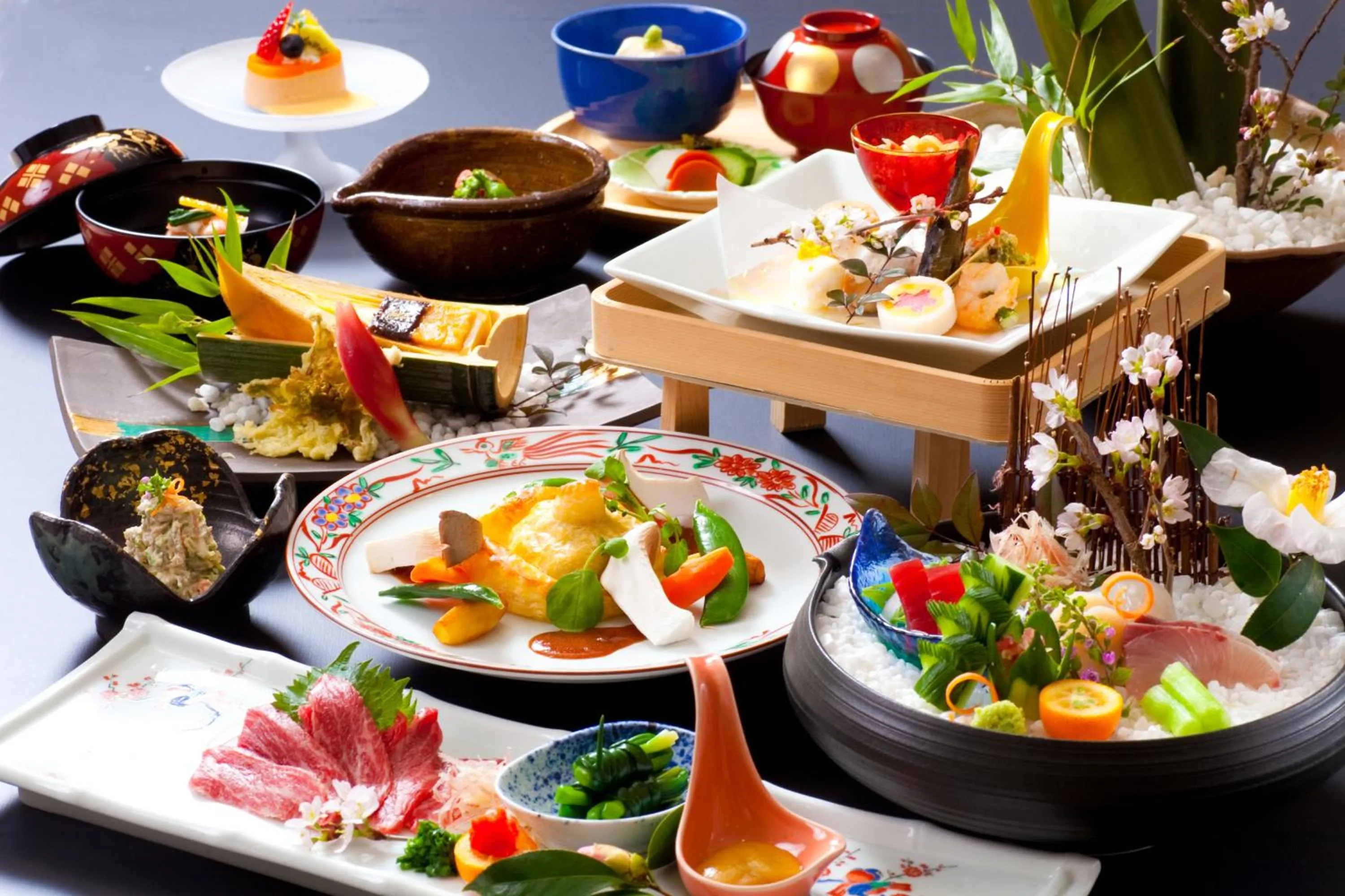 Food in Kikunan Onsen Yubel Hotel