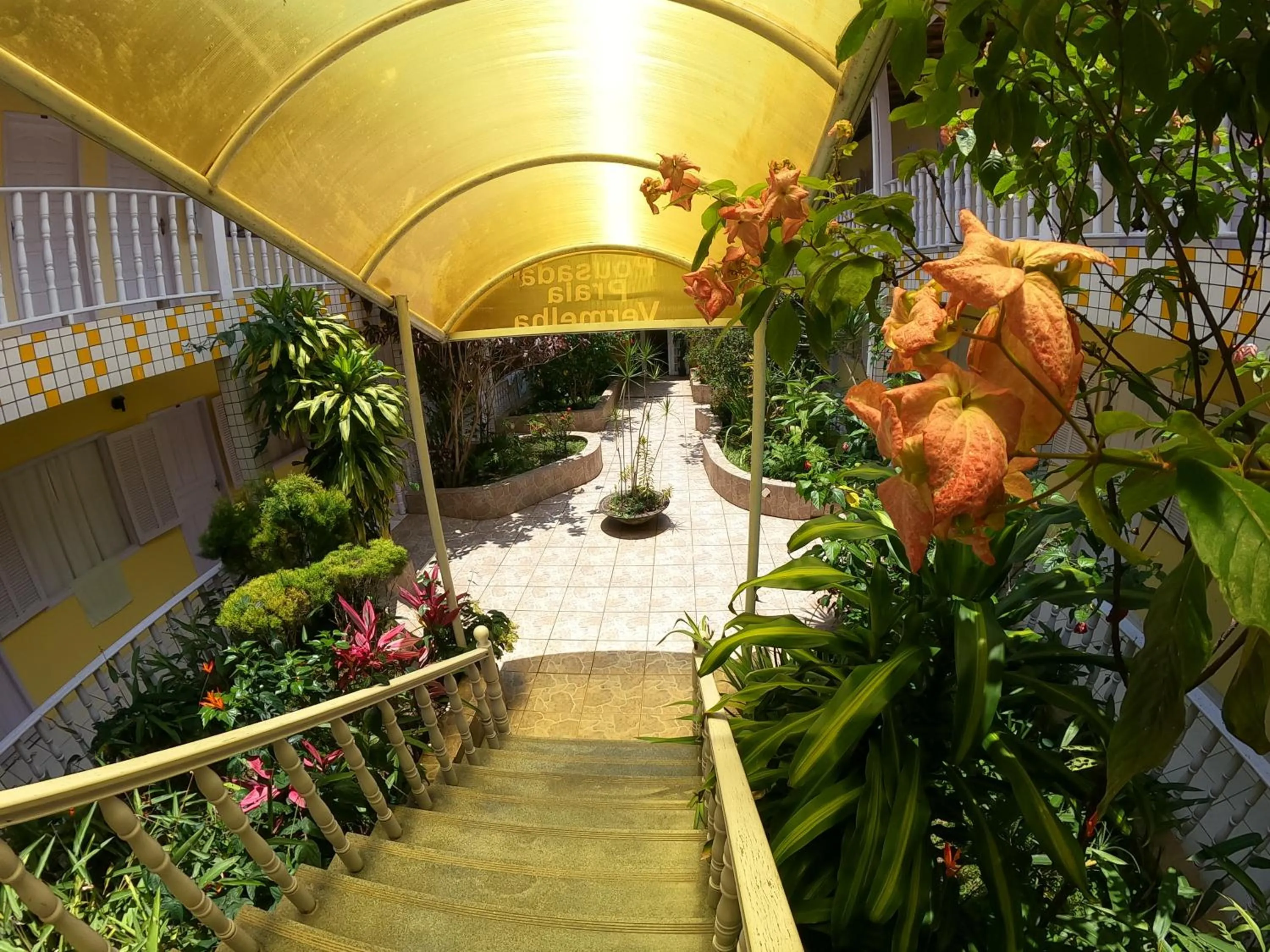 Garden in Pousada Frezza Mergulho