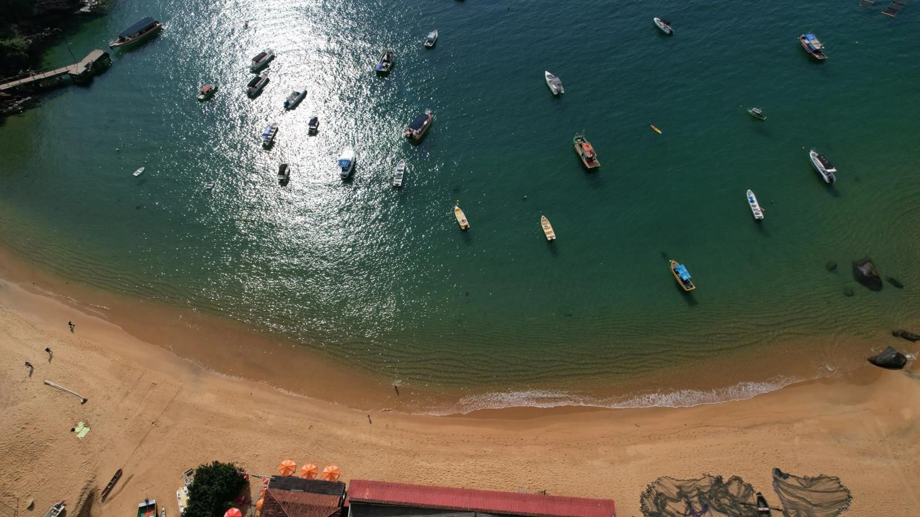 Beach in Pousada Frezza Mergulho