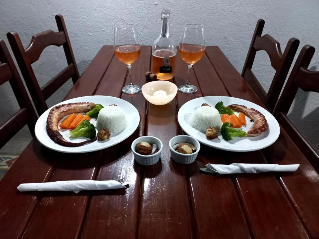 Food in Pousada Frezza Mergulho