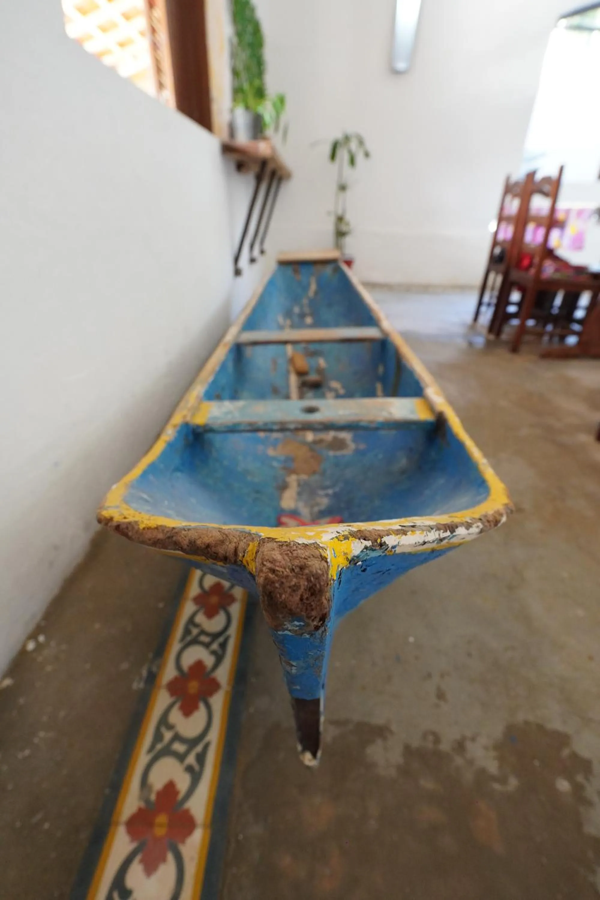 Decorative detail in Pousada Frezza Mergulho