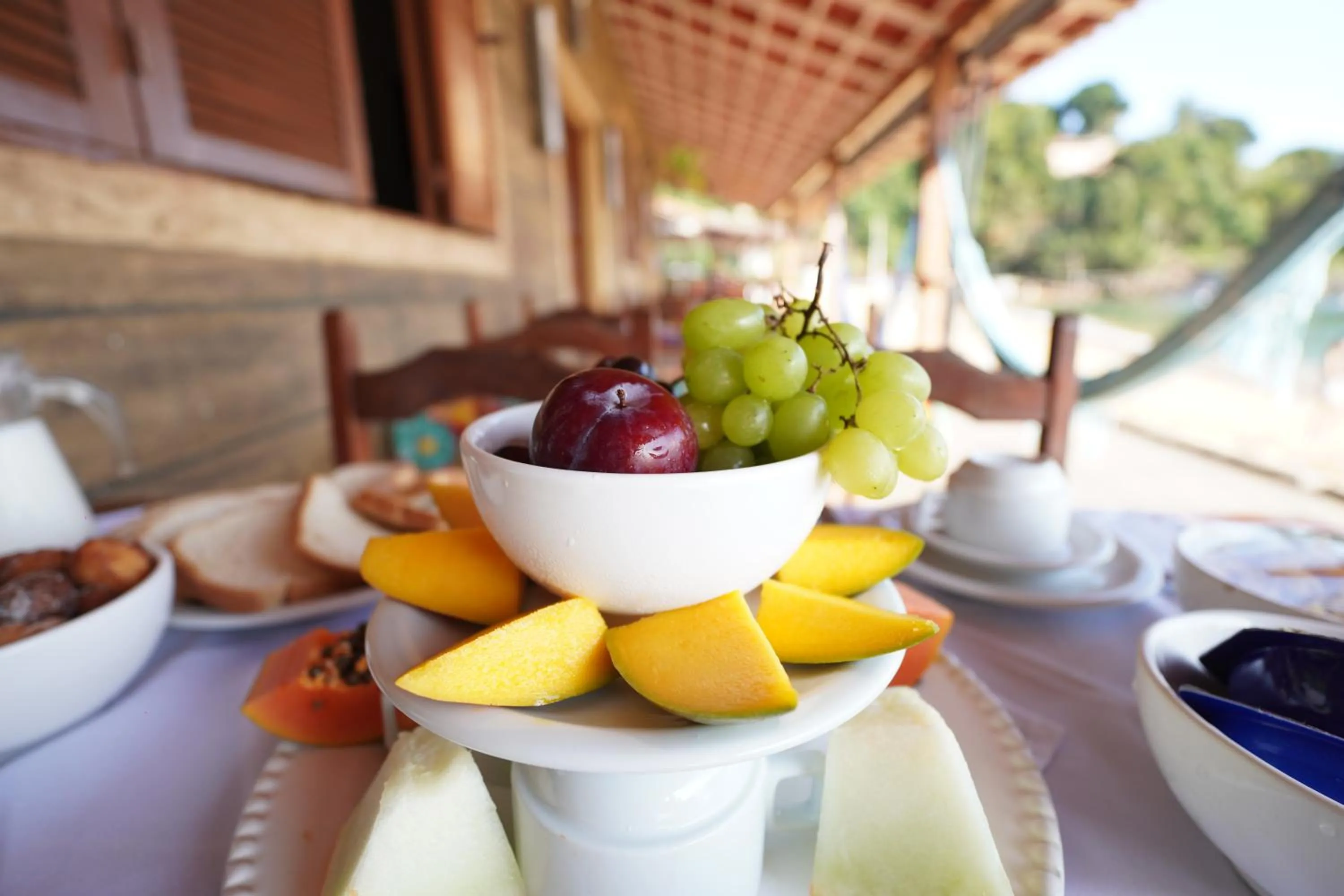Breakfast in Pousada Frezza Mergulho
