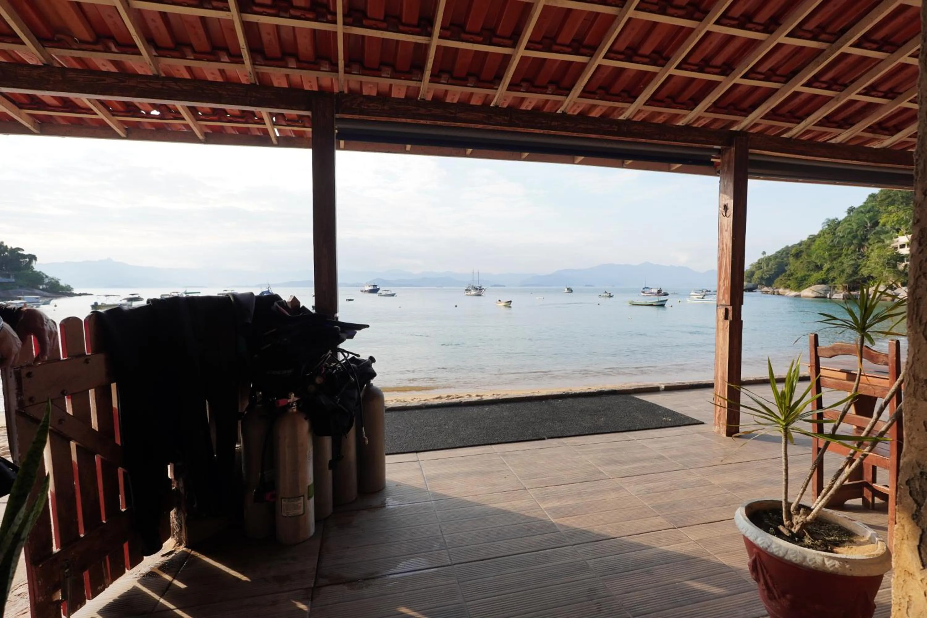 Facade/entrance in Pousada Frezza Mergulho