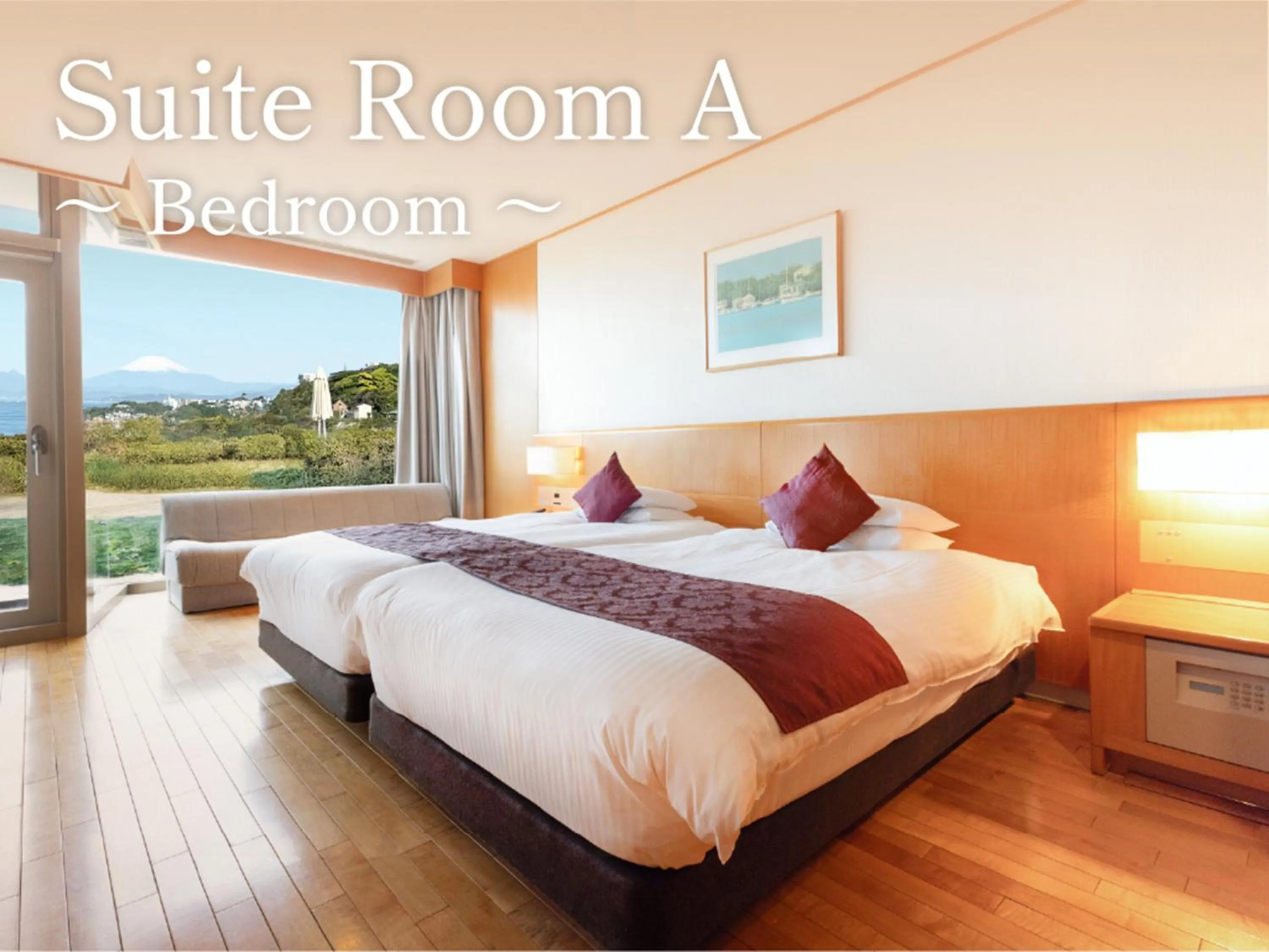 Photo of the whole room, Bed in Kamakura Prince Hotel