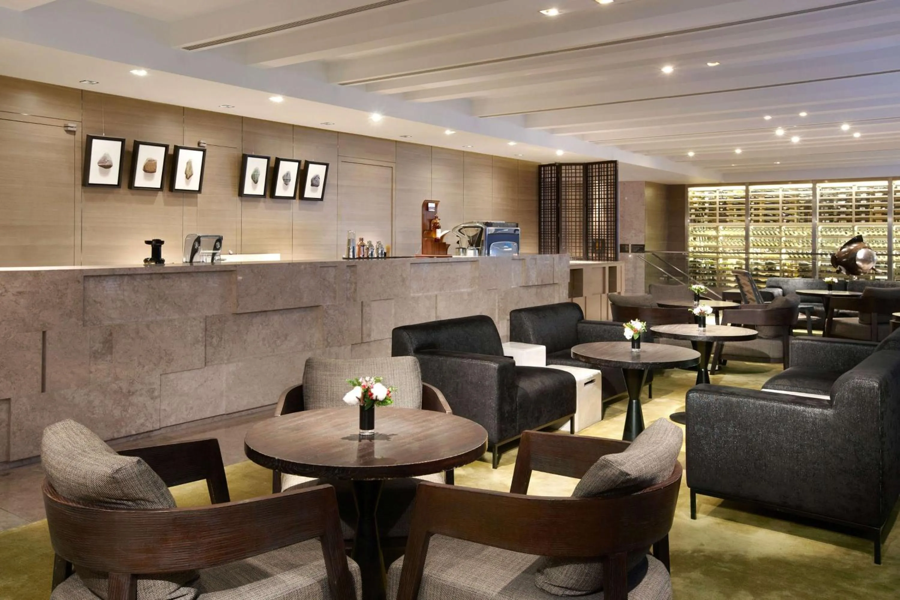 Dining area in Humble House Taipei, Curio Collection by Hilton