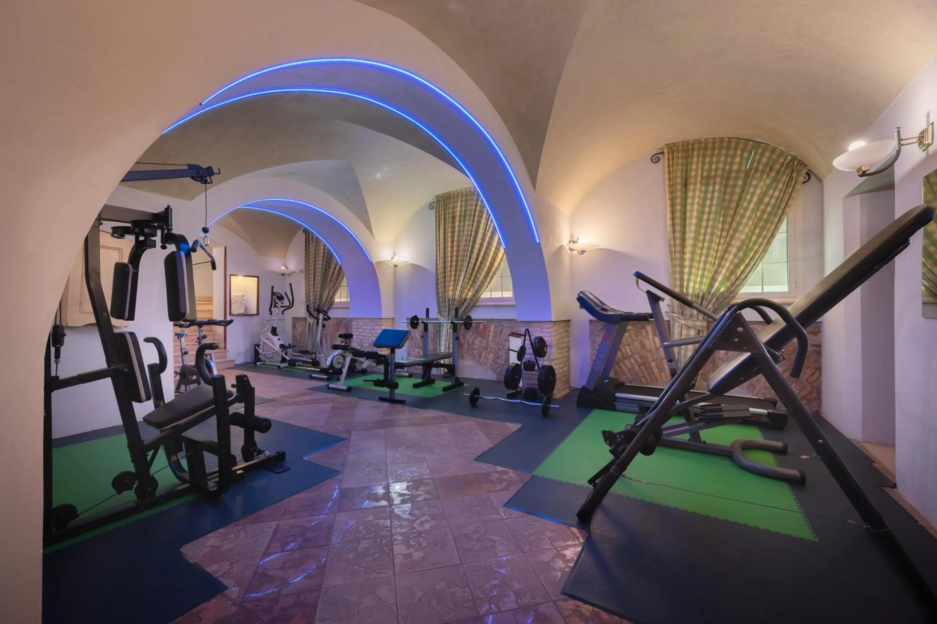 Fitness centre/facilities in Hotel Palladium Palace