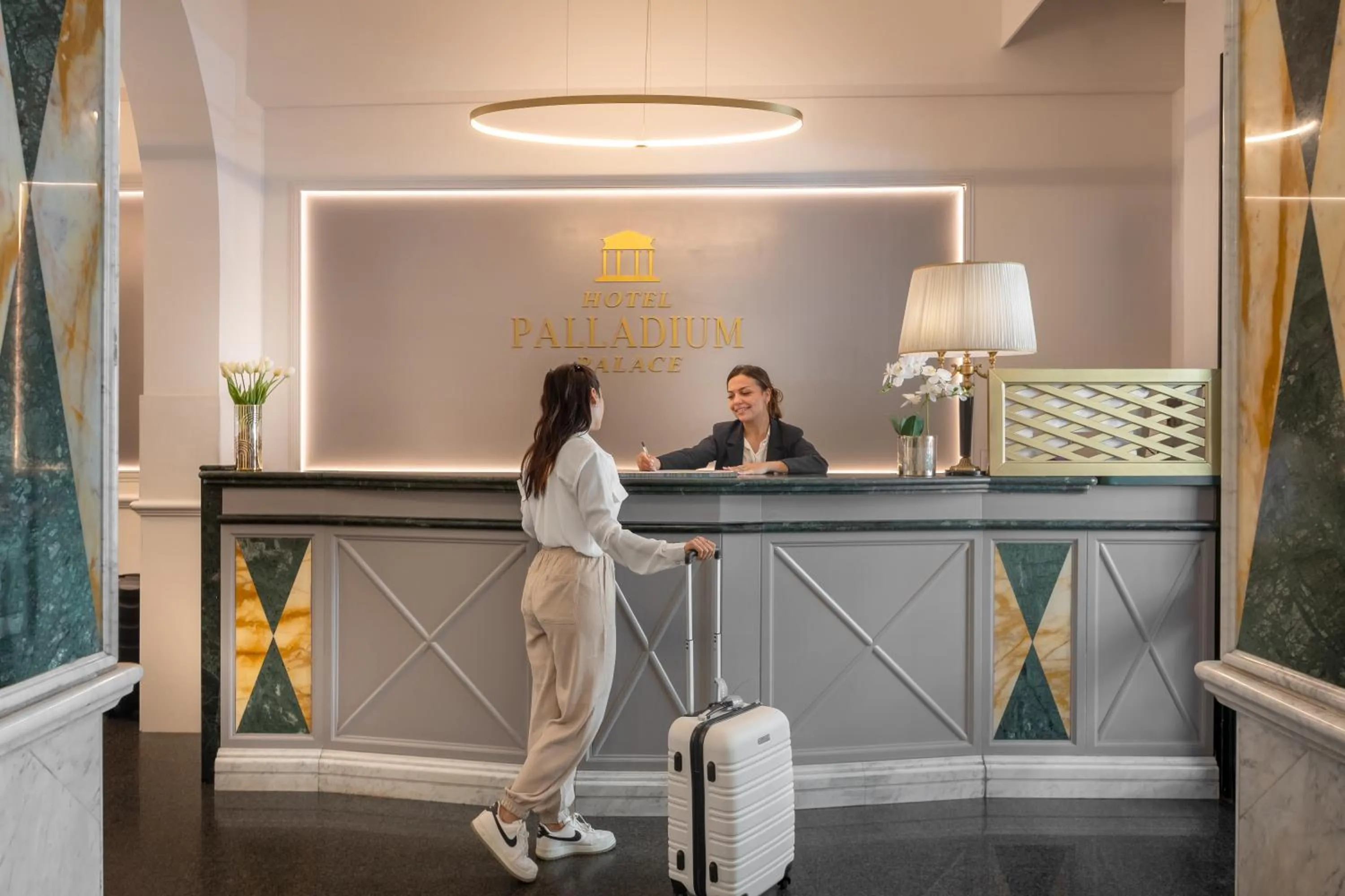 Lobby or reception in Hotel Palladium Palace
