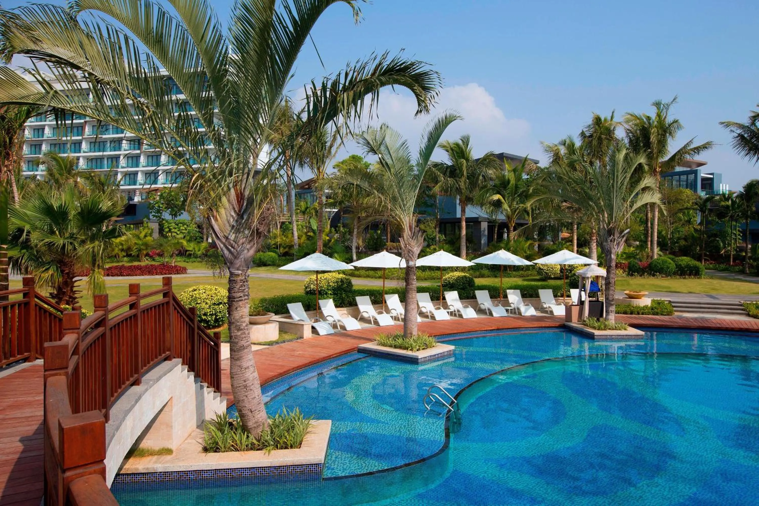 Swimming pool in The Westin Sanya Haitang Bay Resort