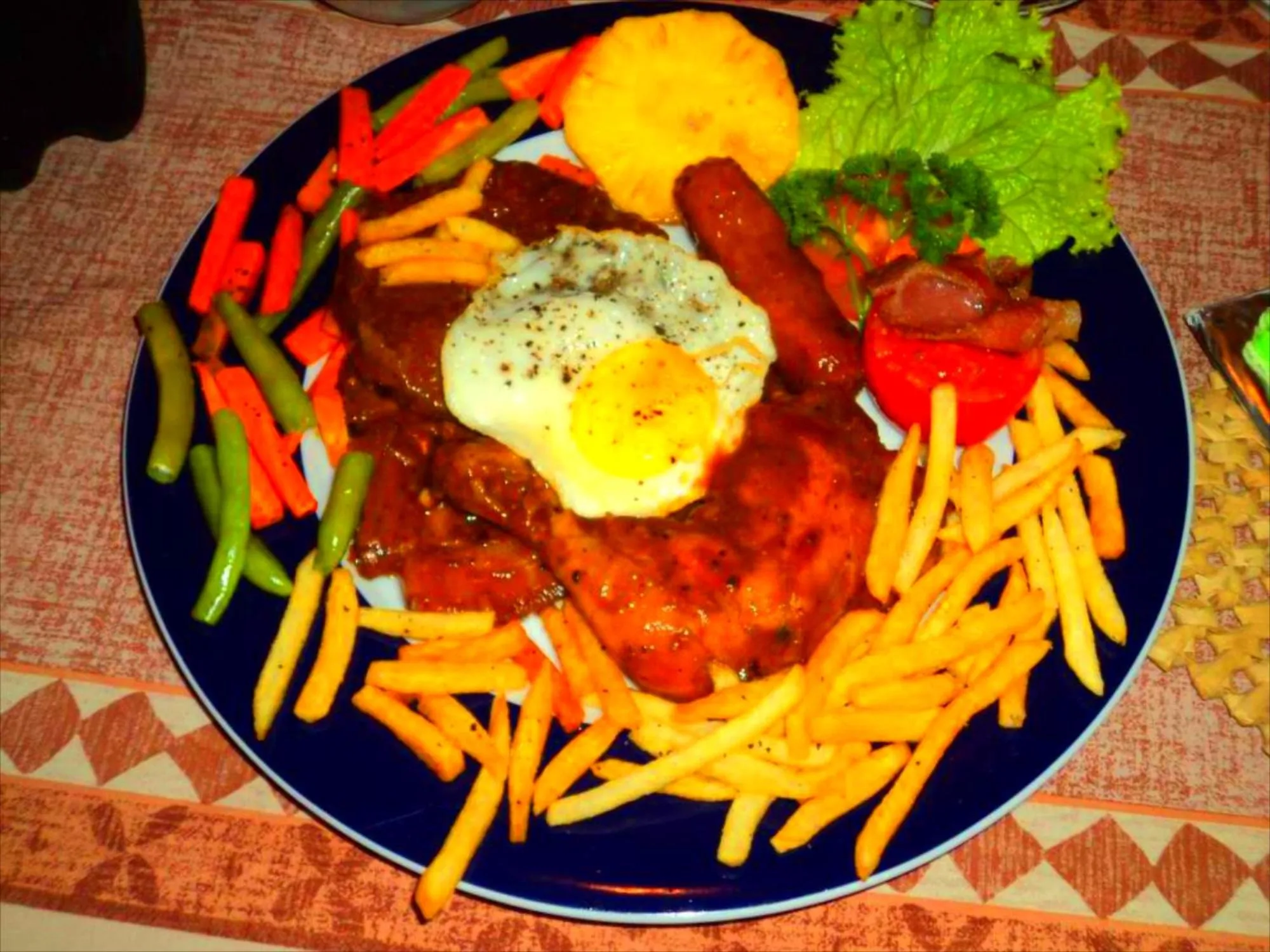 Restaurant/places to eat in Chaya Villa Guest House