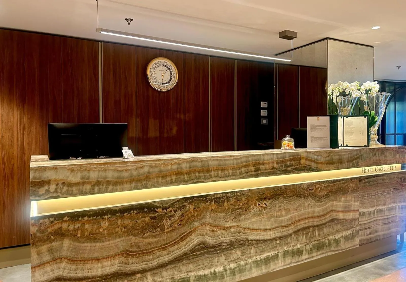 Lobby or reception in Albergo Cavalletto & Doge Orseolo