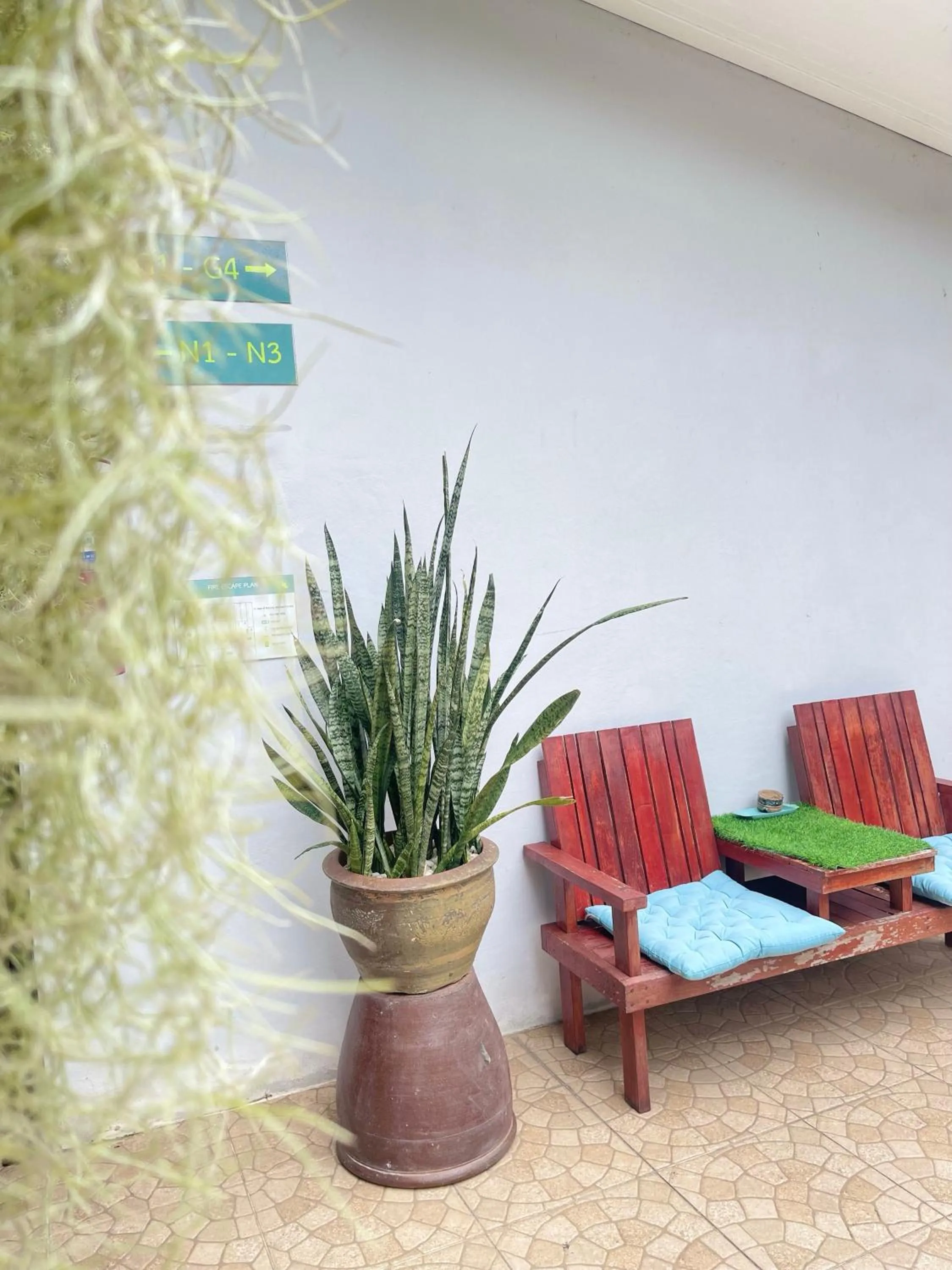 Seating area in Good 9 at Home