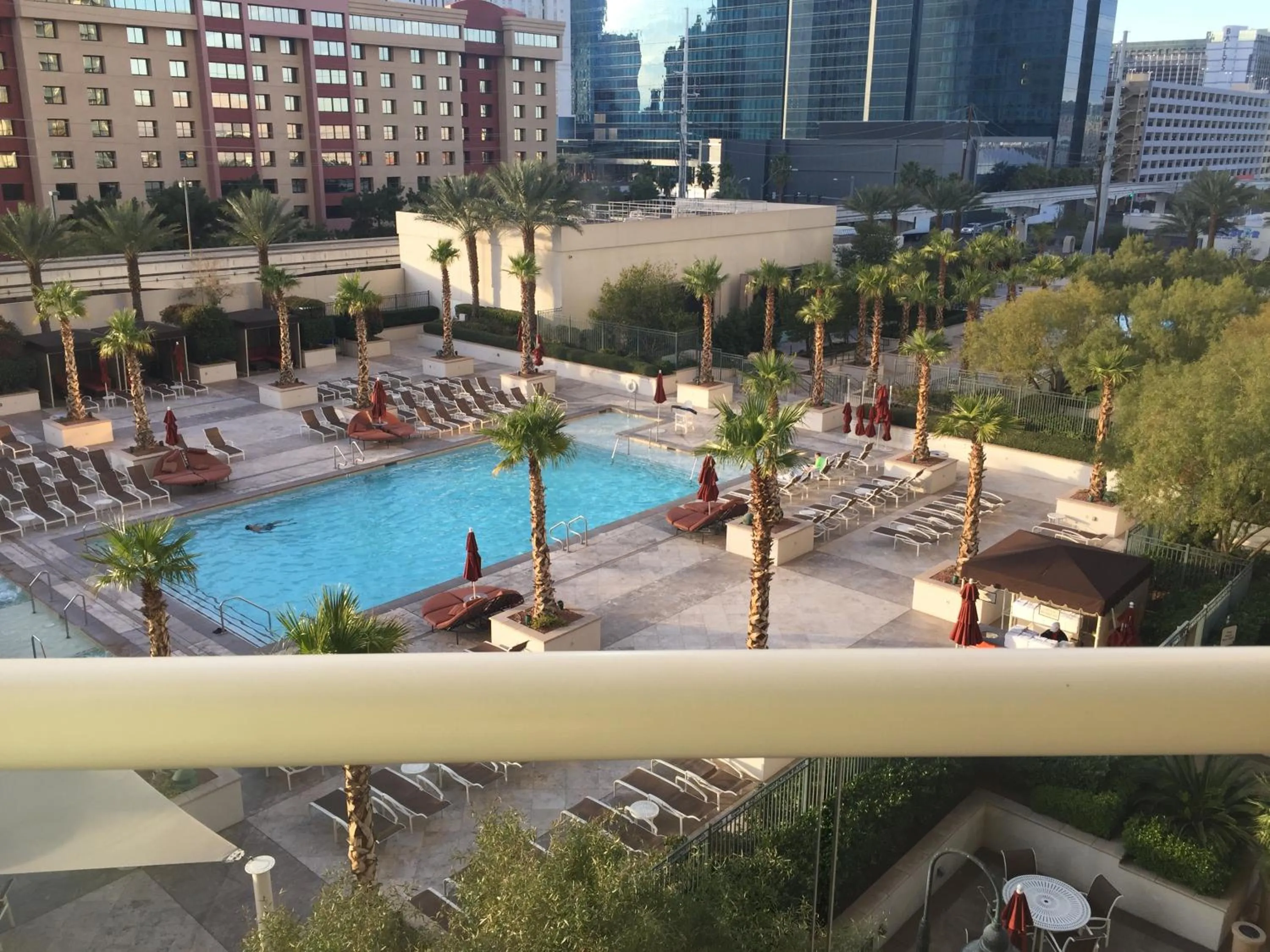 Swimming pool in MGM Signature hotel No resort fee