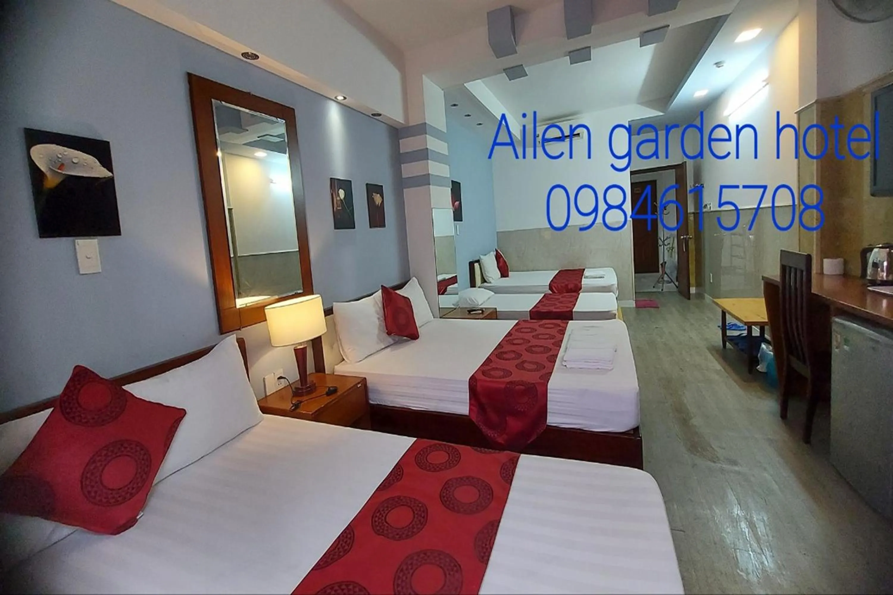 Bed in Ailen Hotel