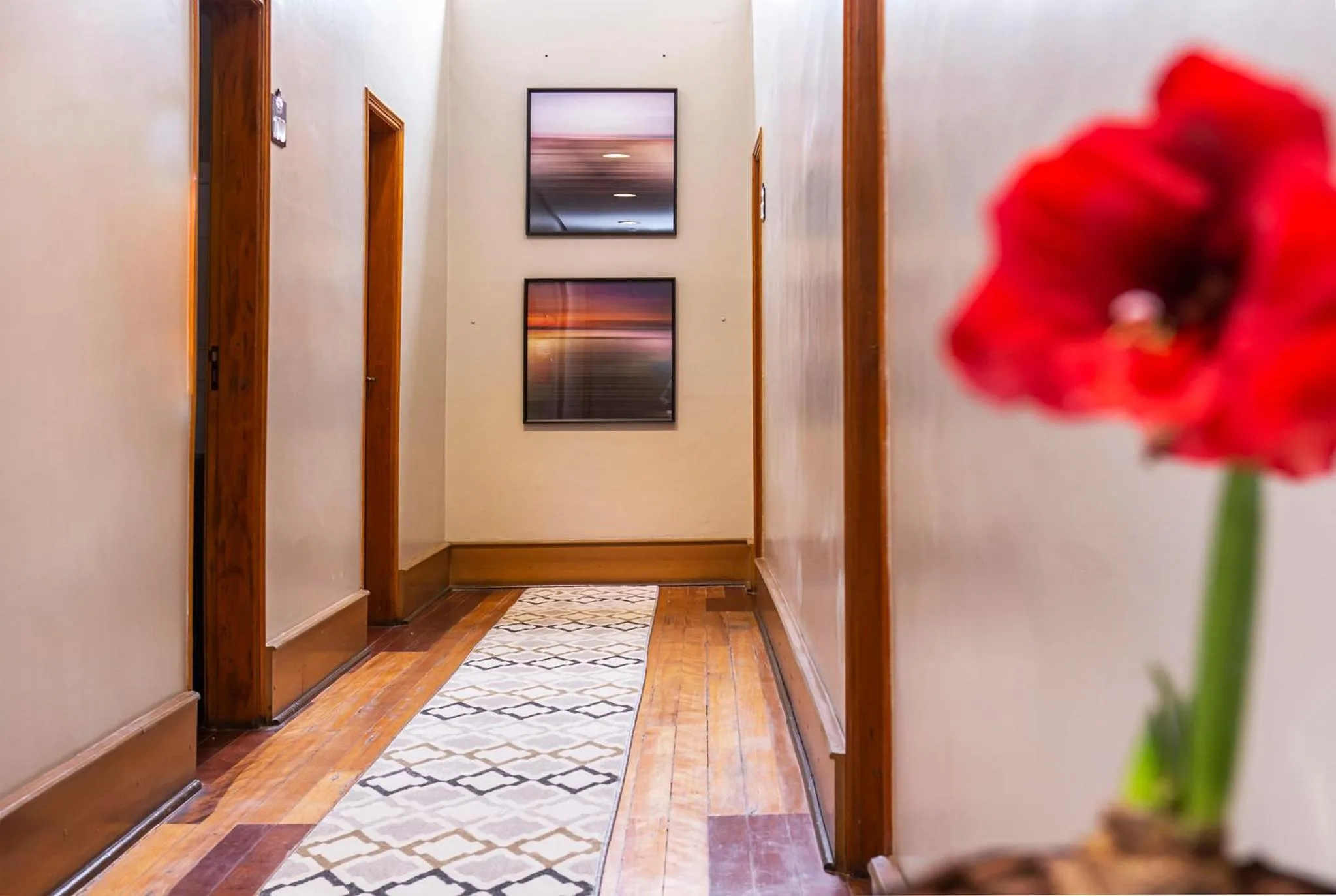 Decorative detail in Hotel Gambrinus