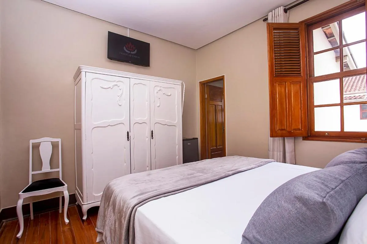 Bed in Hotel Gambrinus