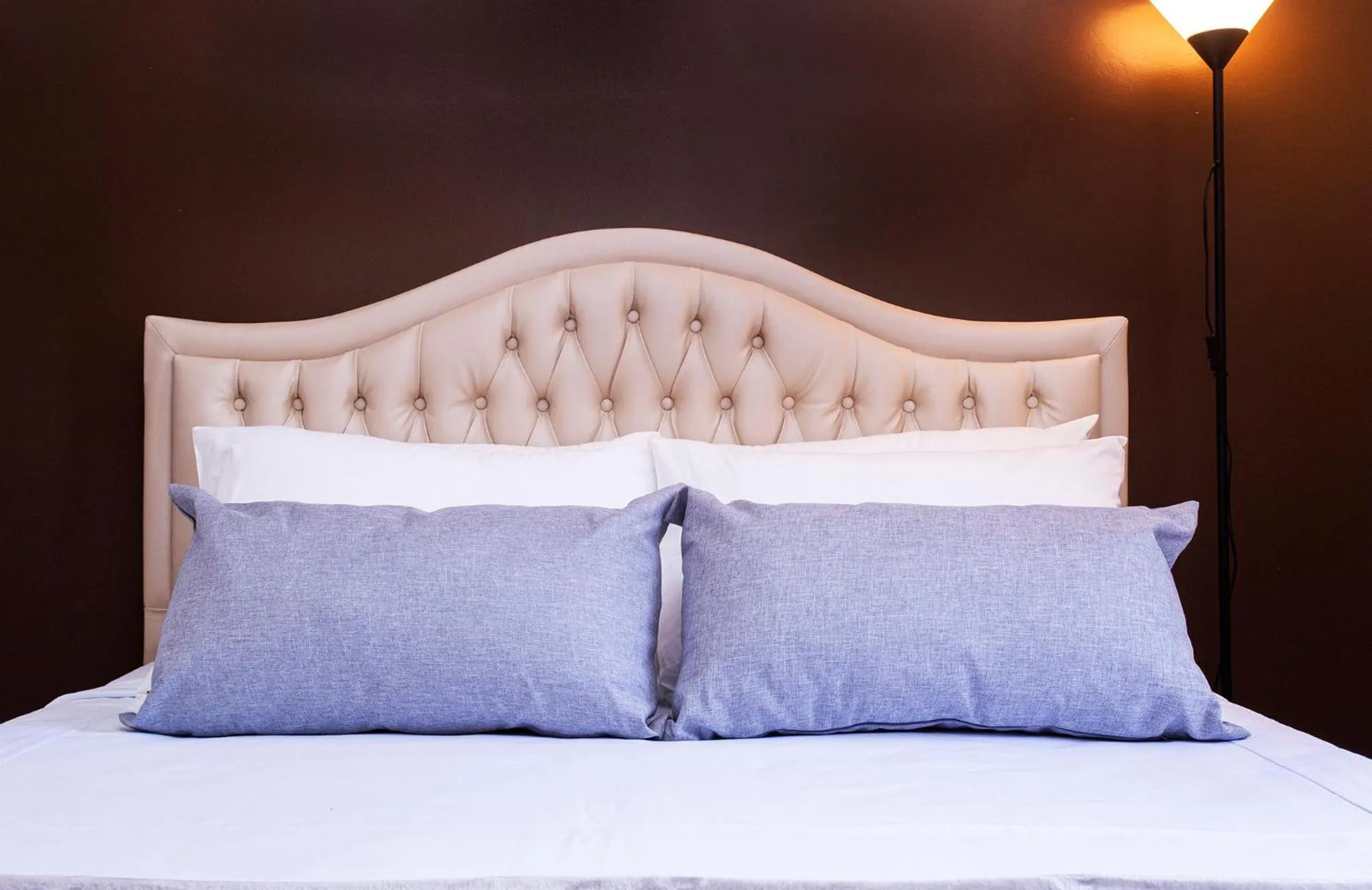 Bed in Hotel Gambrinus