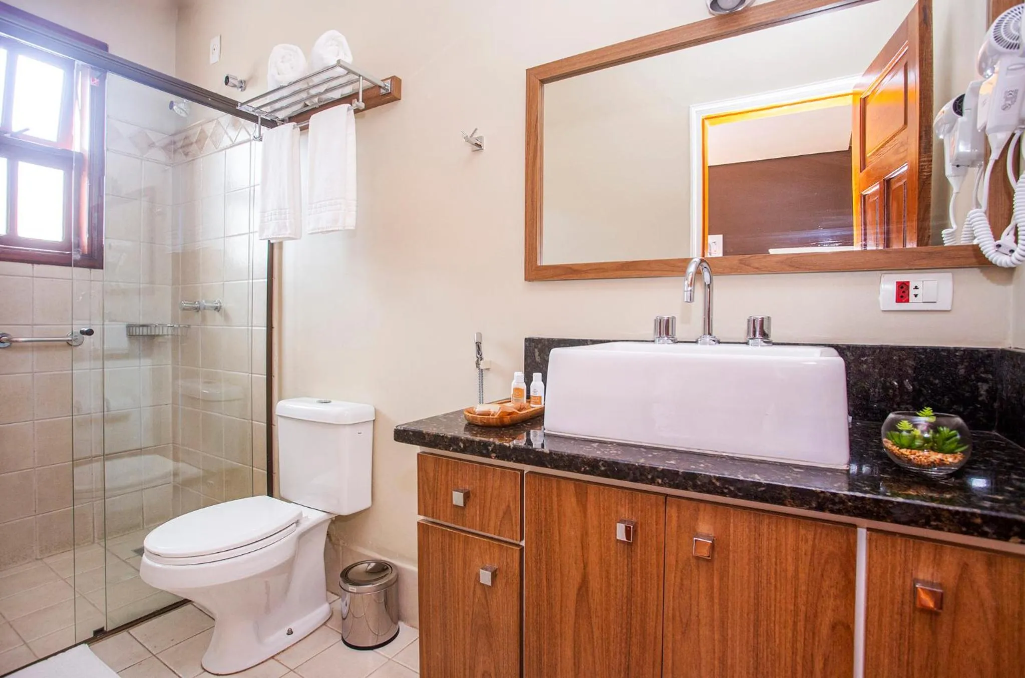 Bathroom in Hotel Gambrinus