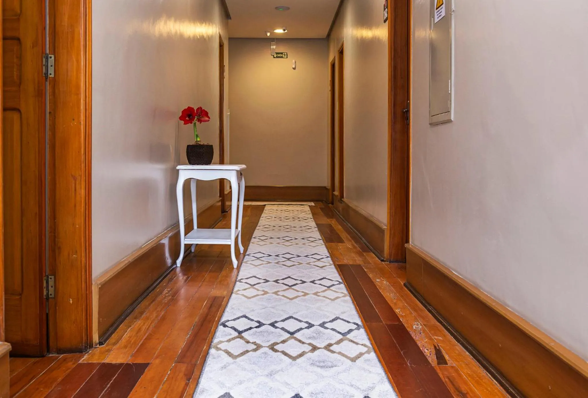 Decorative detail in Hotel Gambrinus