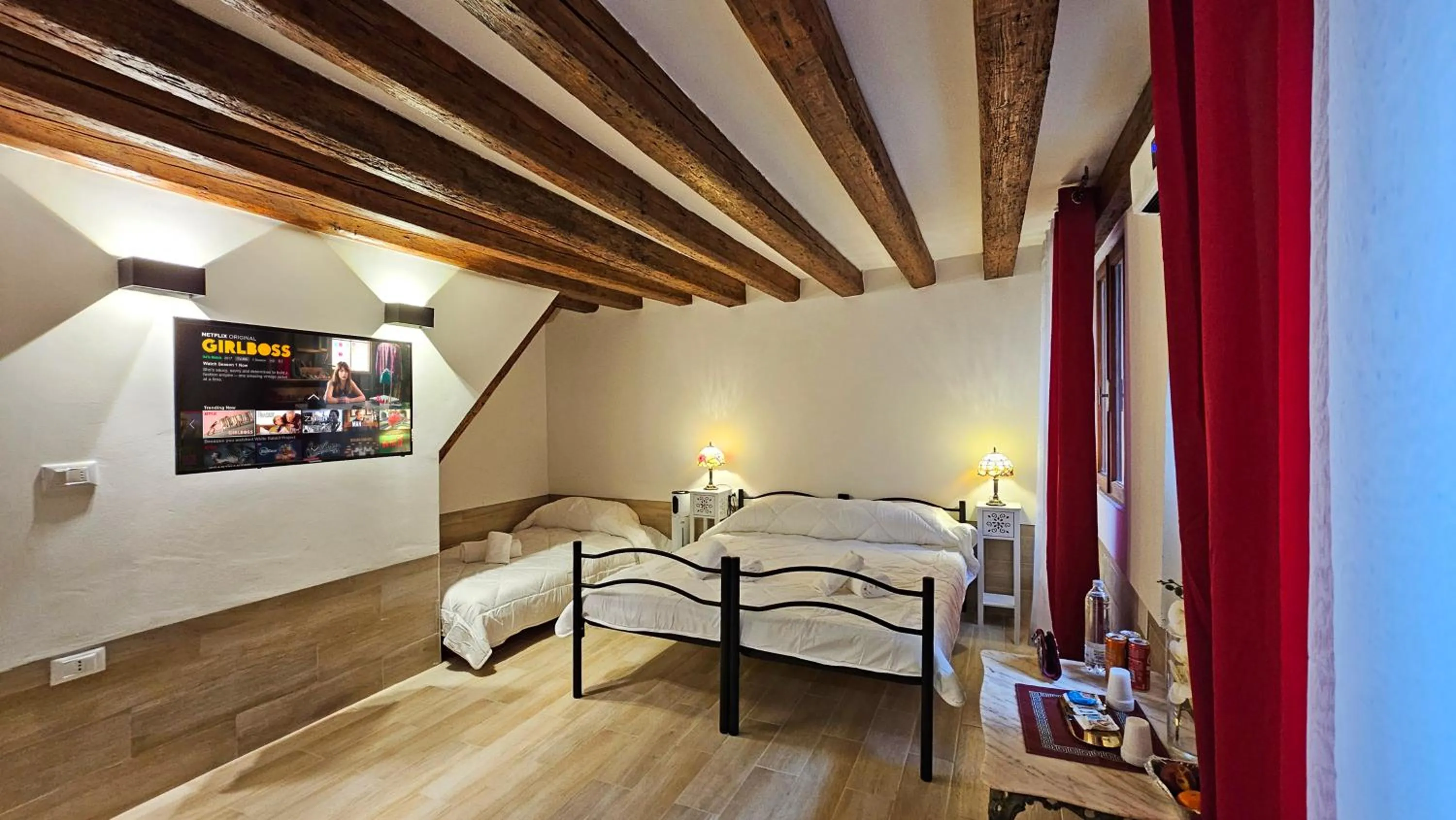 Bedroom, Bed in Hotel Messner