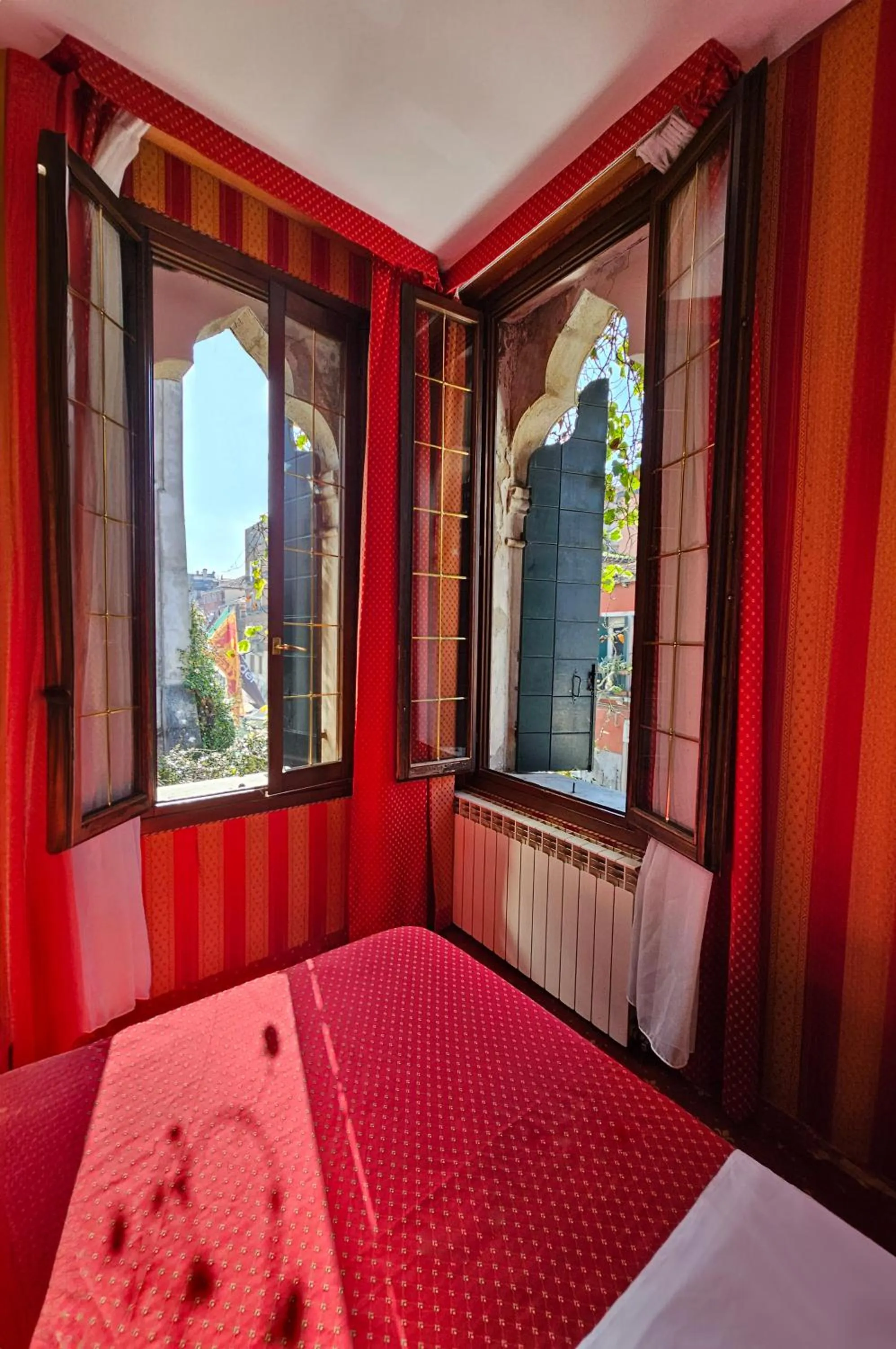 View (from property/room), Bed in Hotel Messner