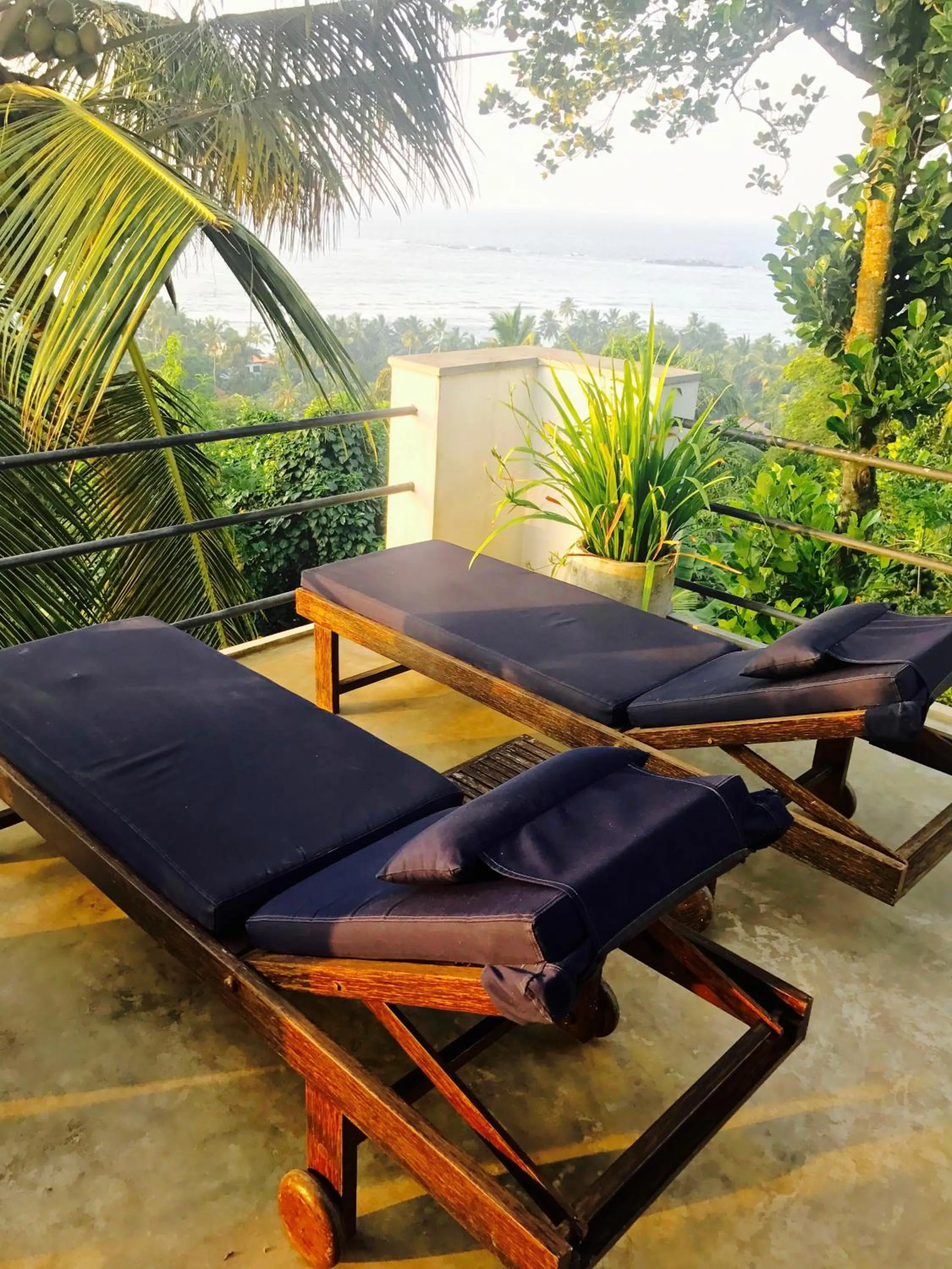 Patio in Lara's place