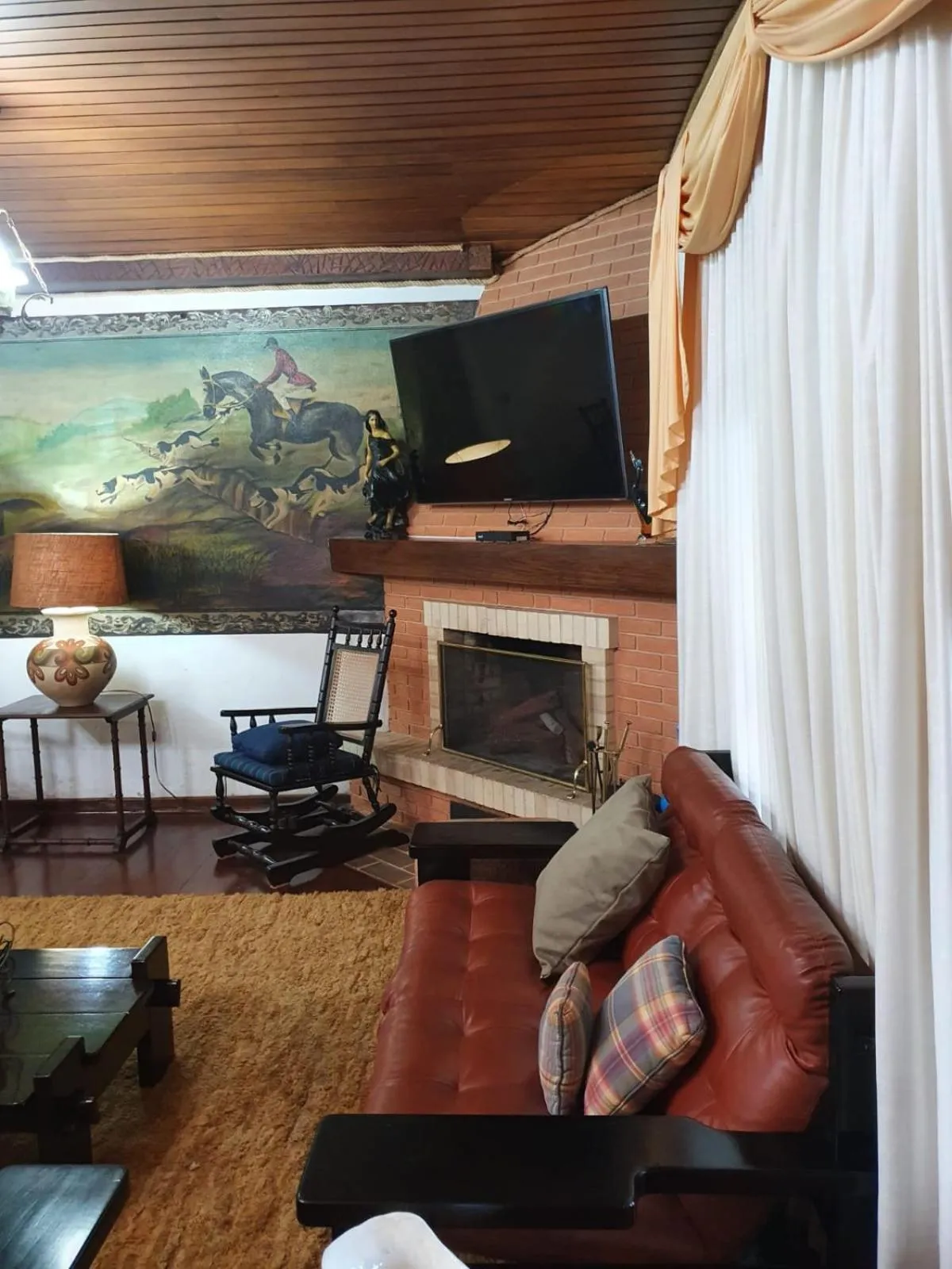 Communal lounge/ TV room in Colônia SAA