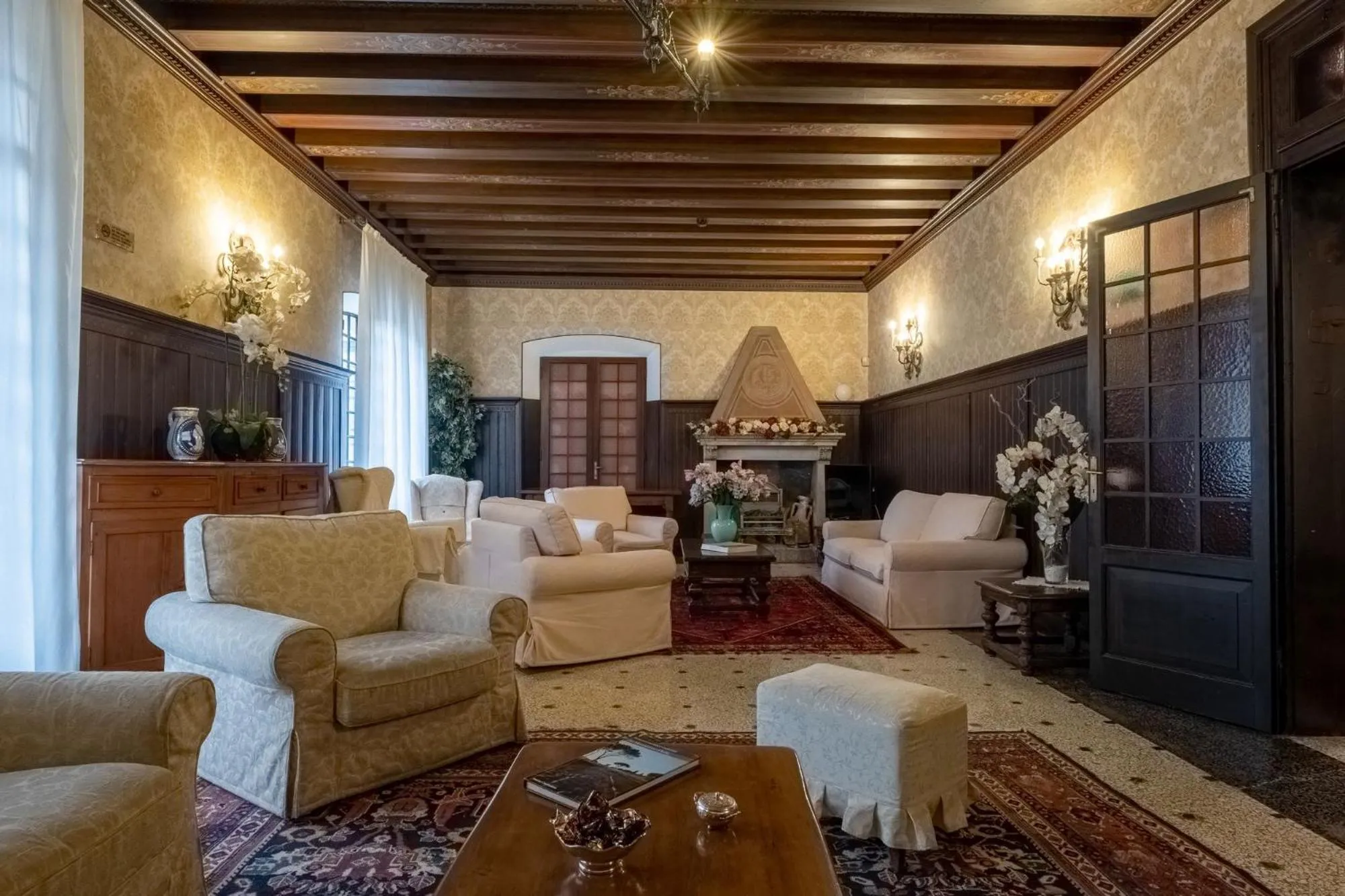 Living room in Hotel La Meridiana