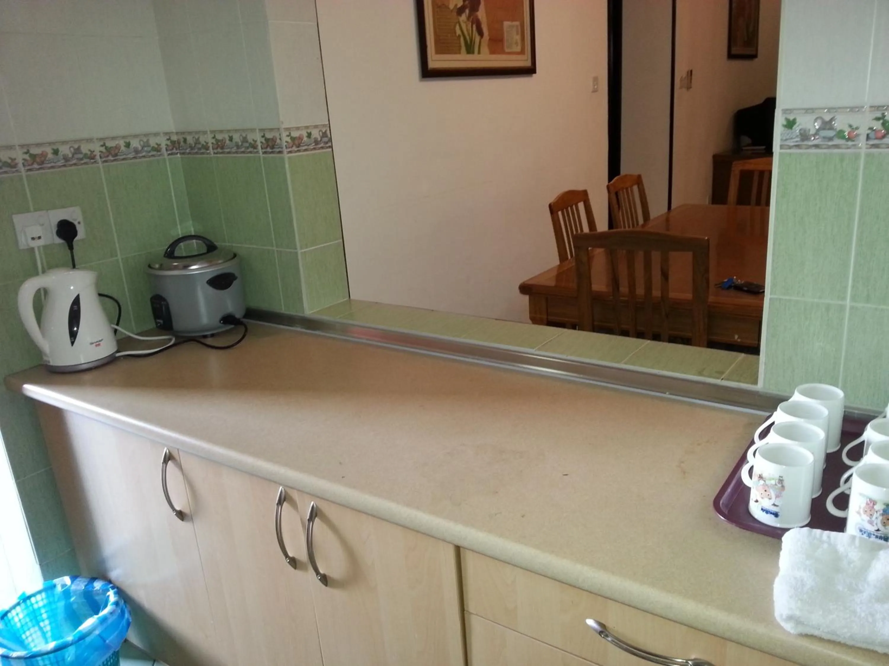 Kitchen or kitchenette in Dorcas Service Apartment - Marina Court