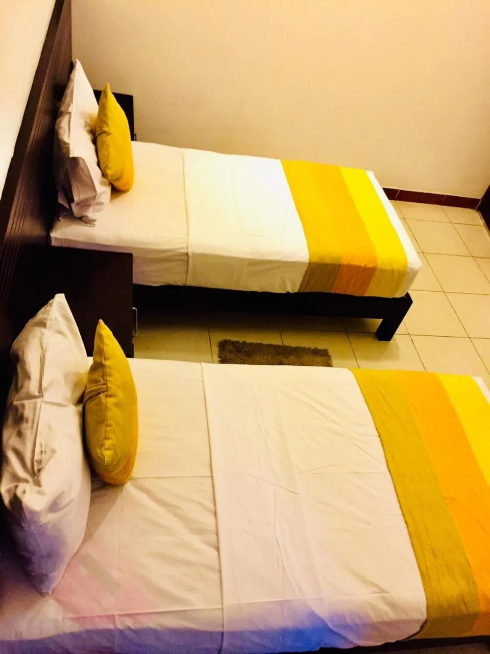 Bed in Lavendish Okrin Hotel