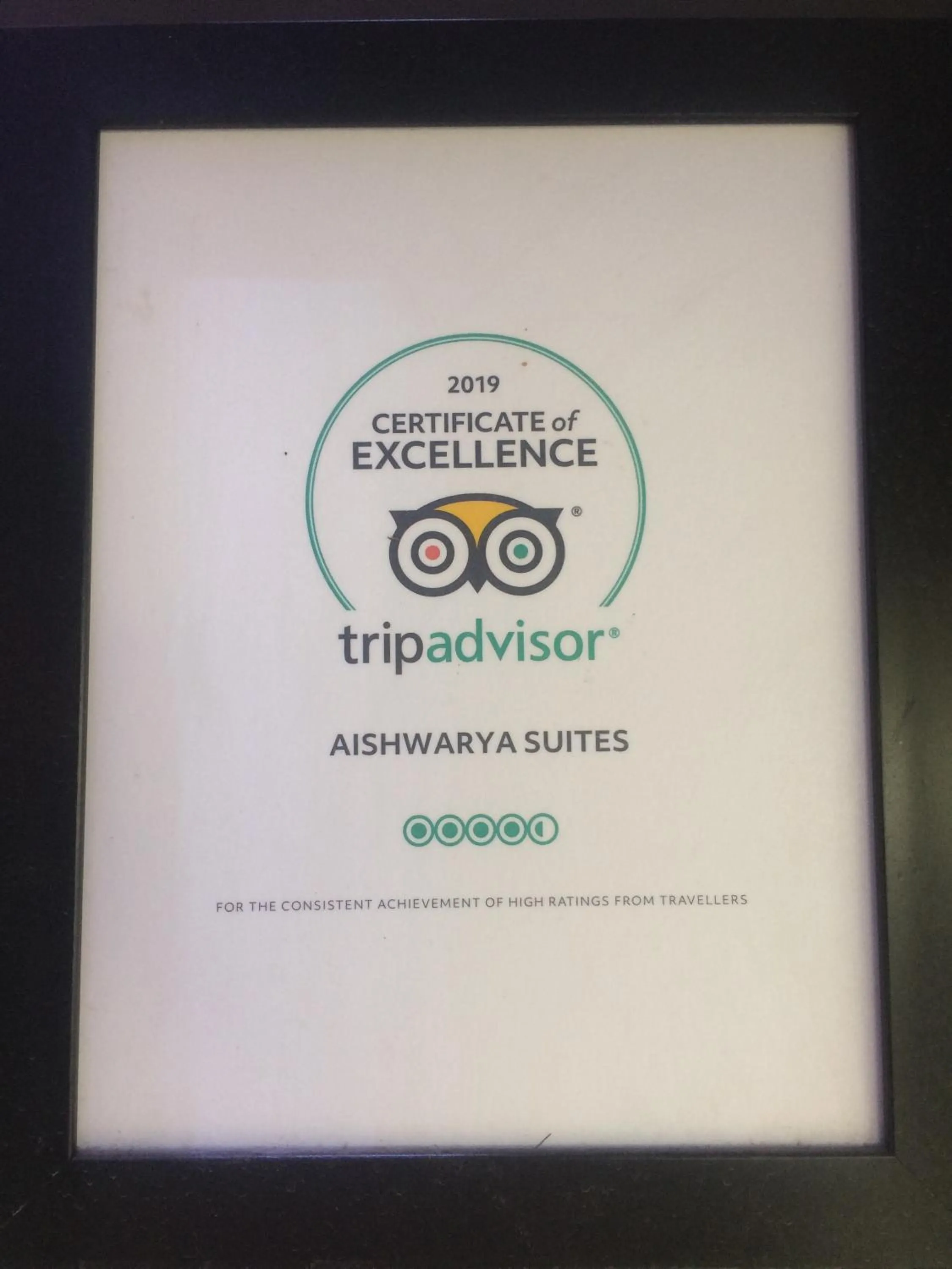 Logo/Certificate/Sign in Aishwarya Suites