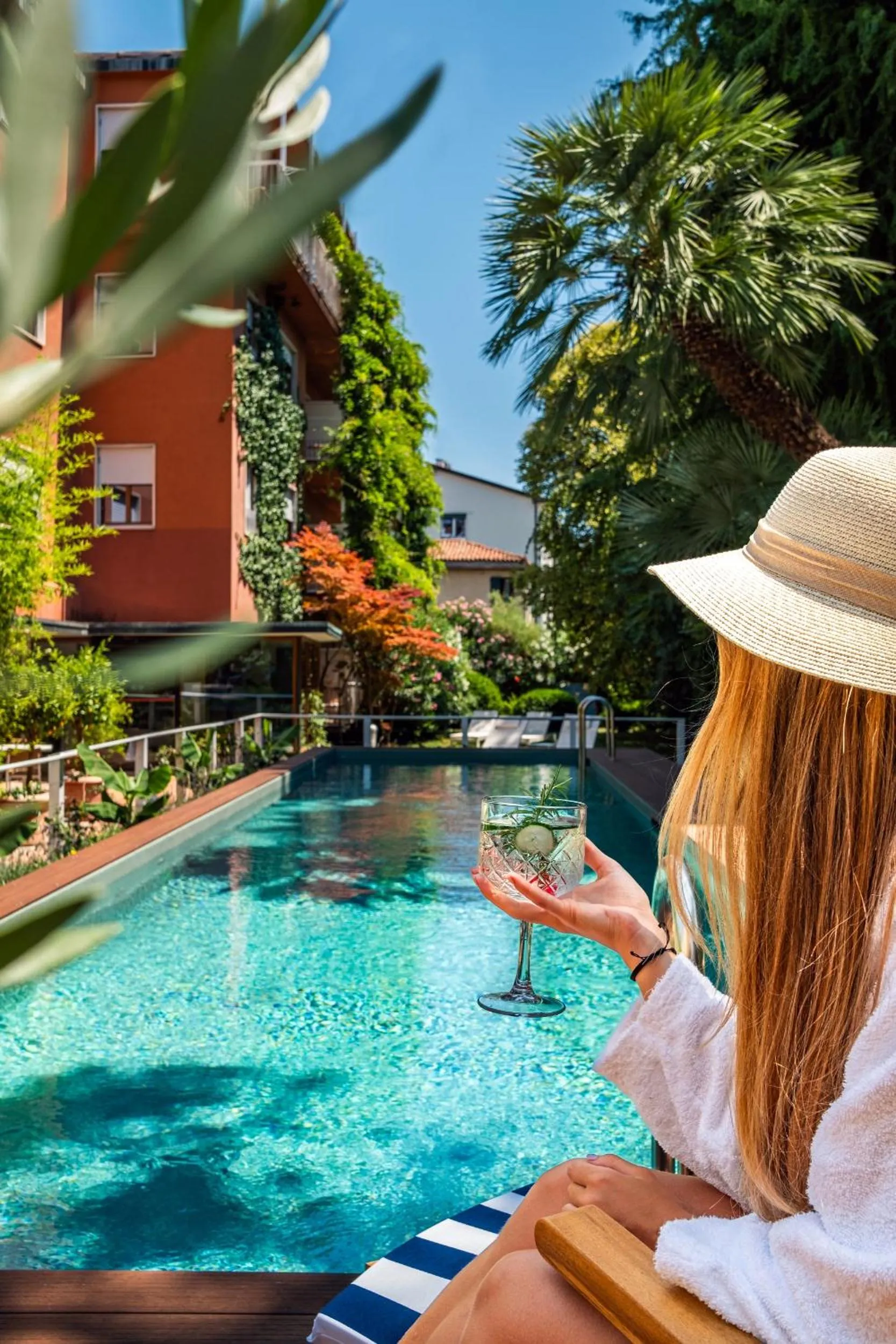 Swimming pool in Hotel Villa Mabapa