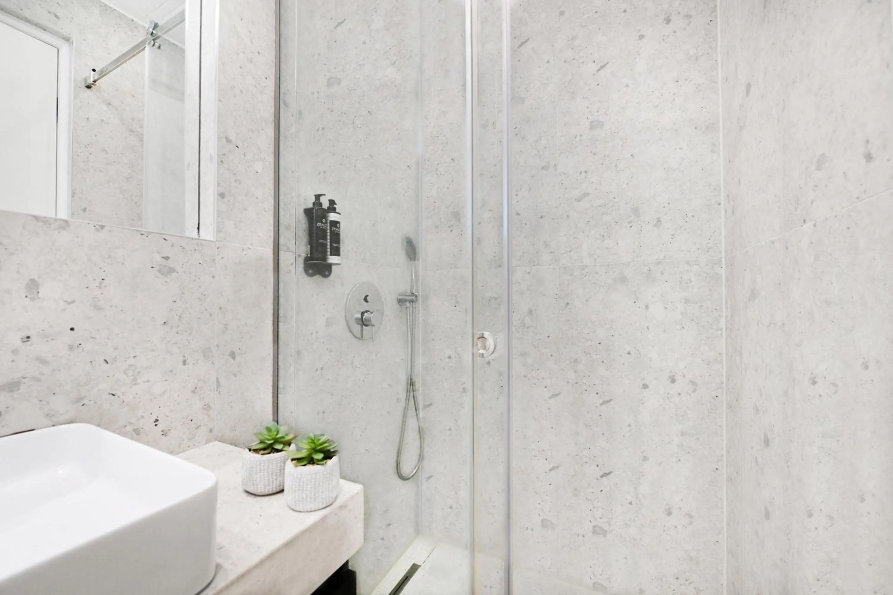 Shower in ICON Urban Living