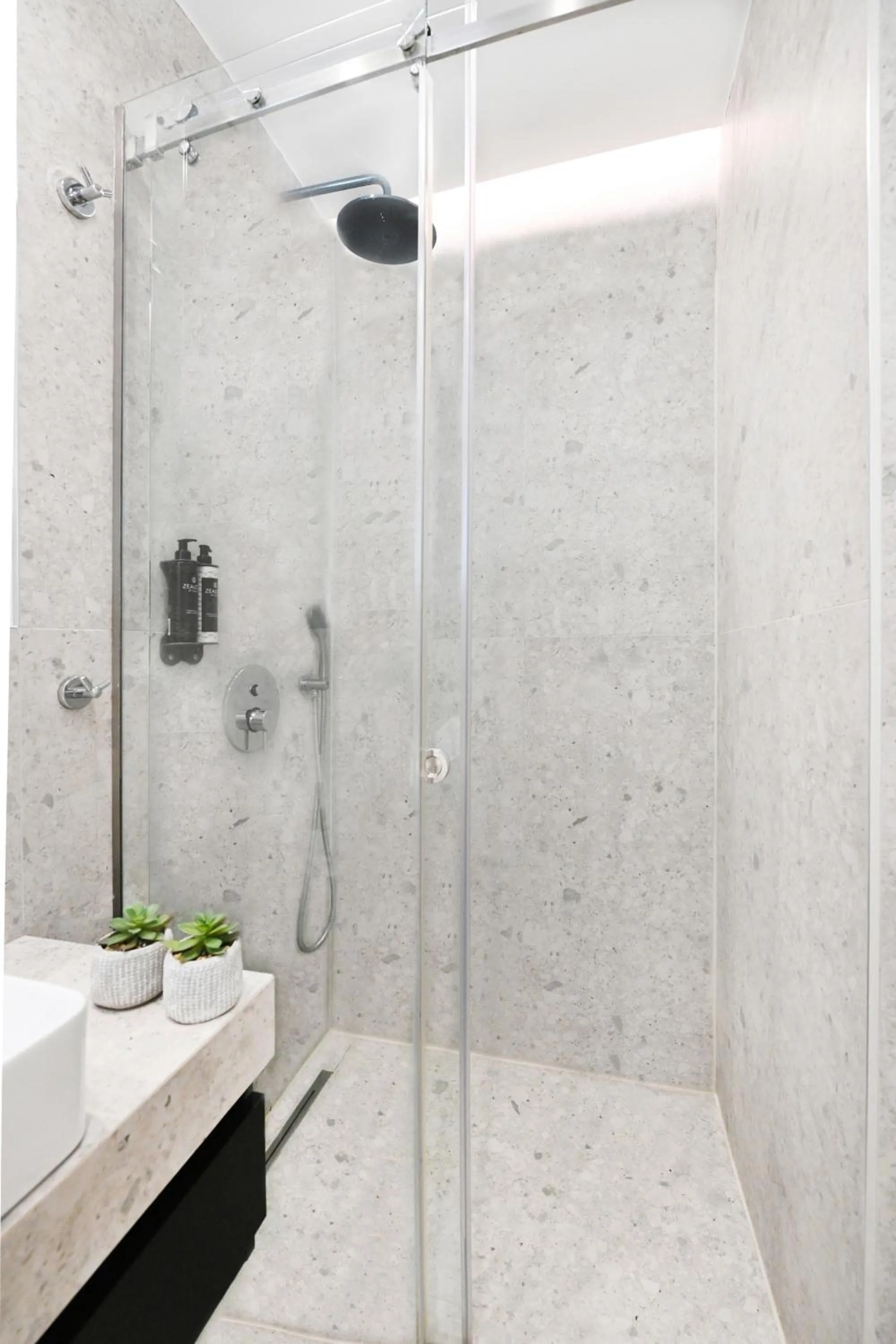 Shower in ICON Urban Living