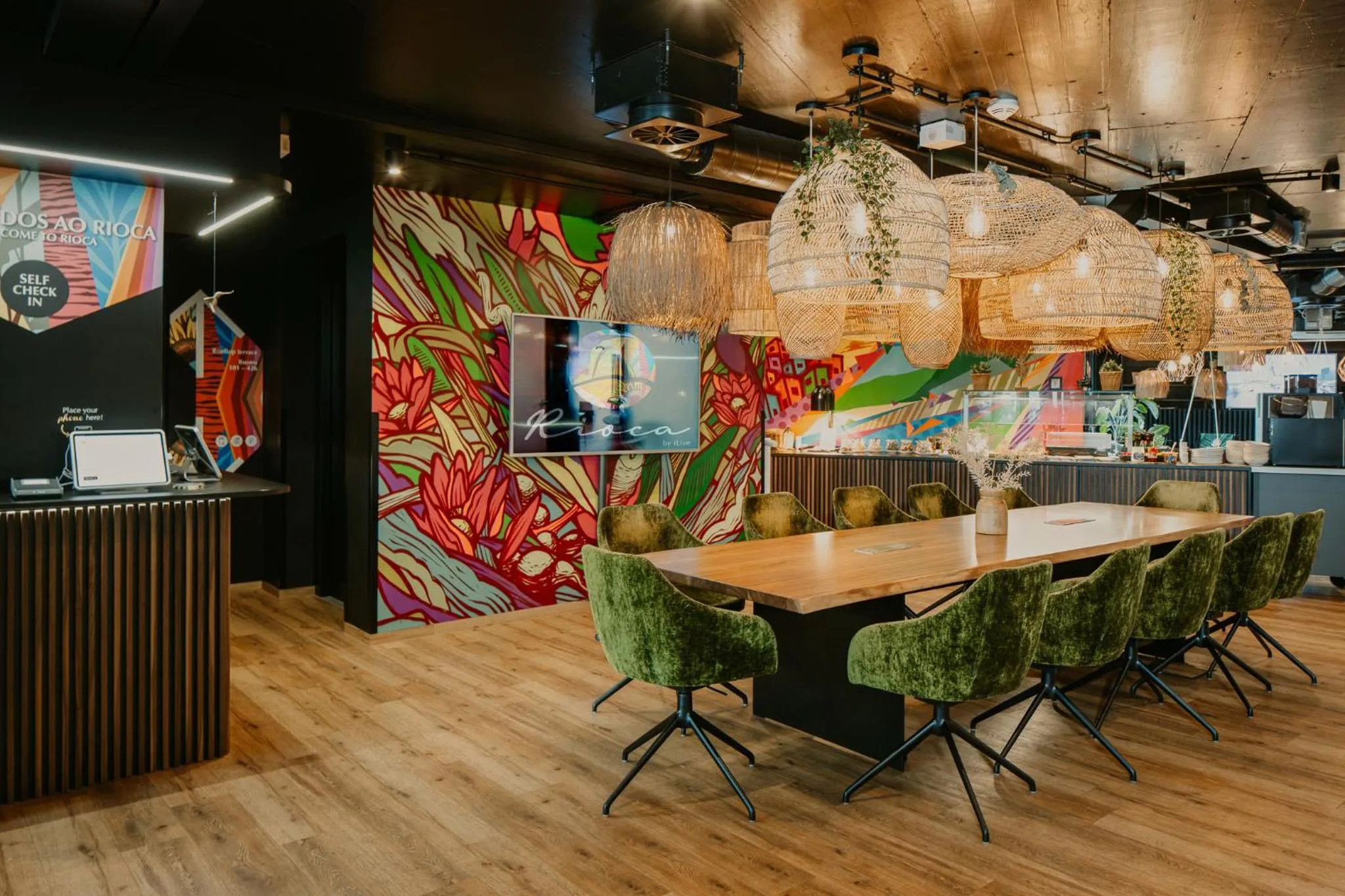 Lounge or bar in Rioca Neu-Ulm Posto 5