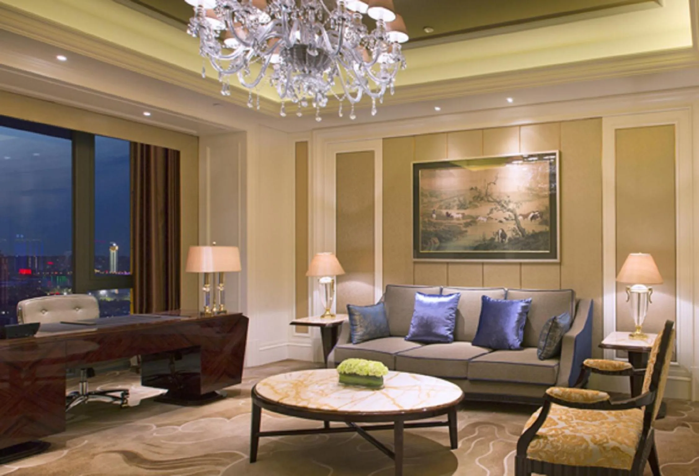 Living room in Wanda Vista Shenyang