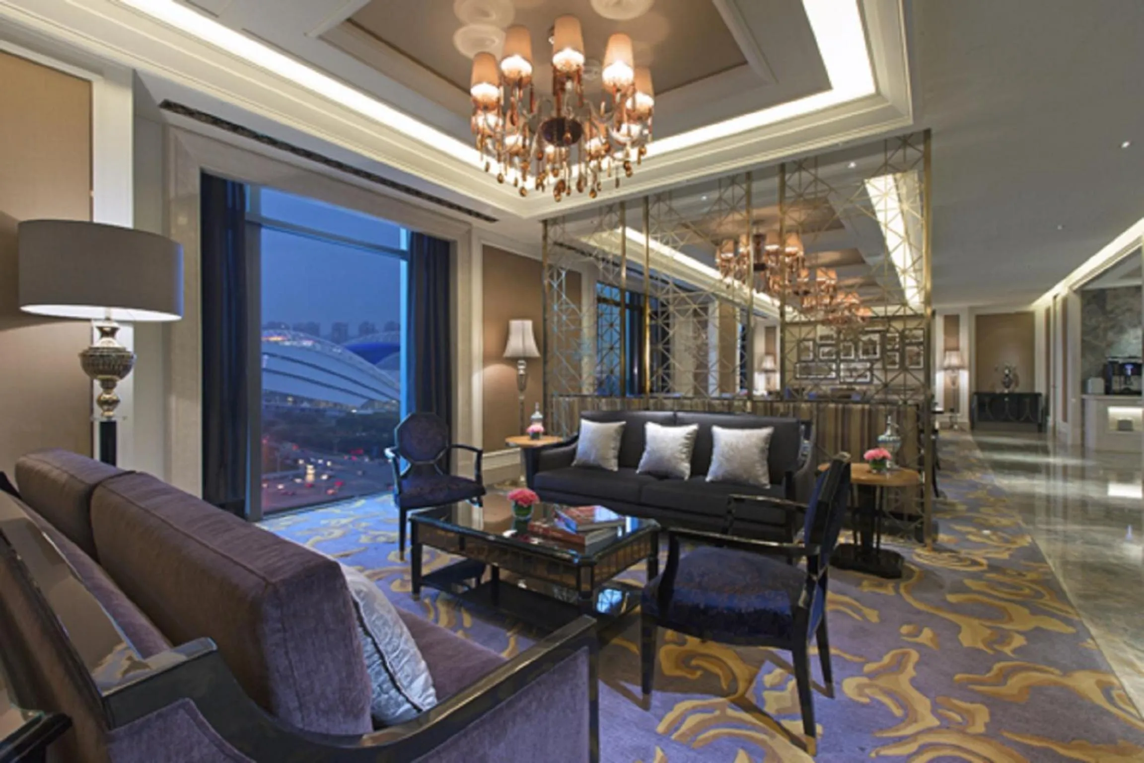 Living room in Wanda Vista Shenyang